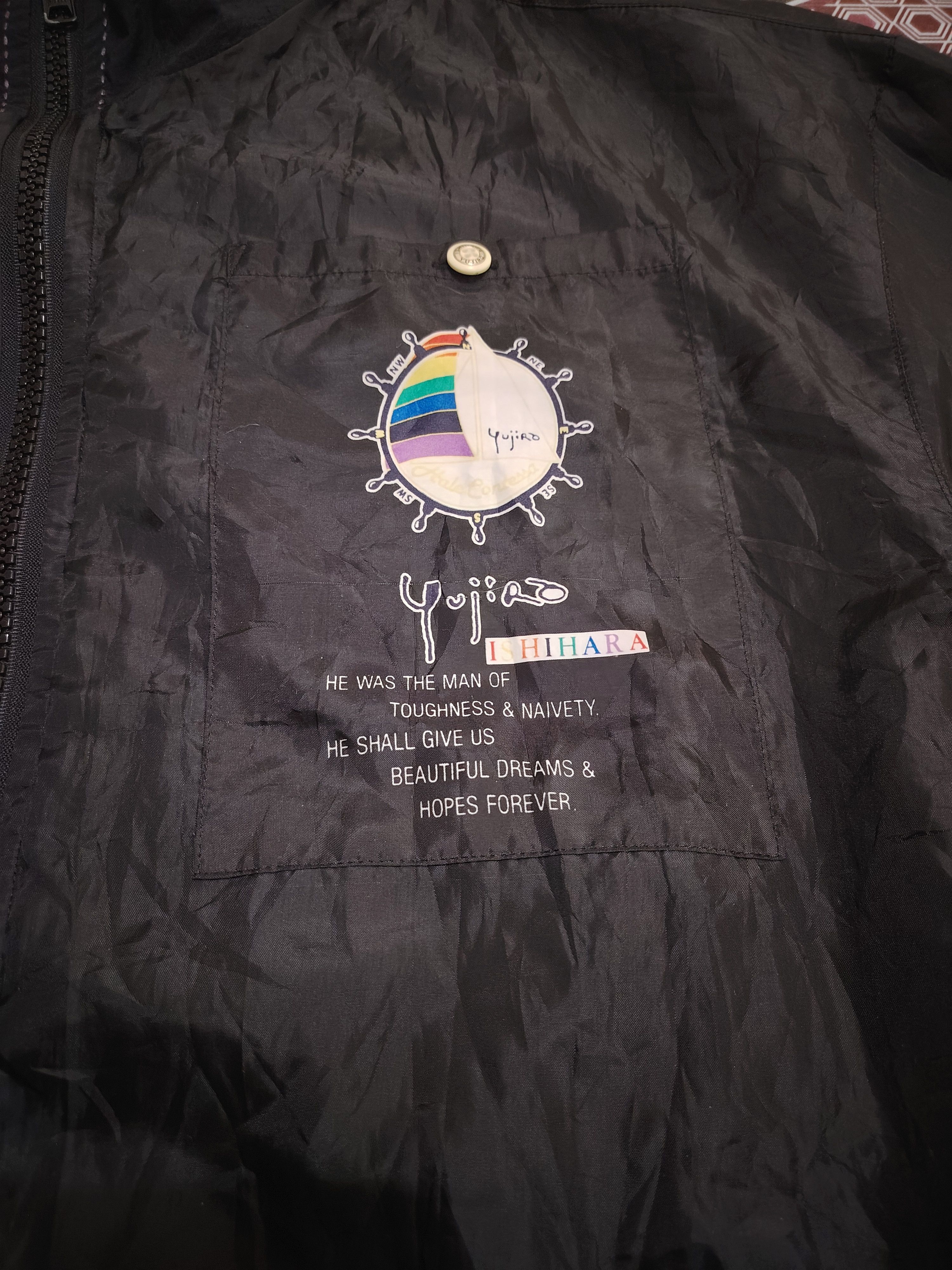 Japanese Brand Rare Japanese Design Yujiro Ishihara Reversible Nylon Jacket Size US M / EU 48-50 / 2 - 4 Thumbnail