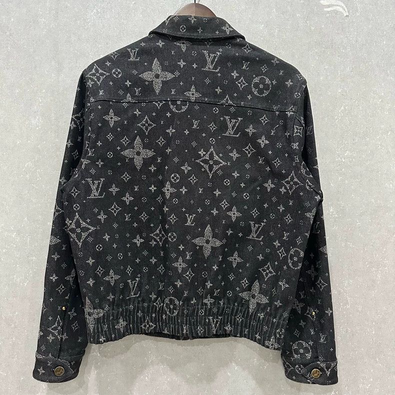 Louis Vuitton Louis Vuitton Gypsophila Logo Denim Jacket 2505-Nextarrow Size US S / EU 44-46 / 1 - 2 Thumbnail