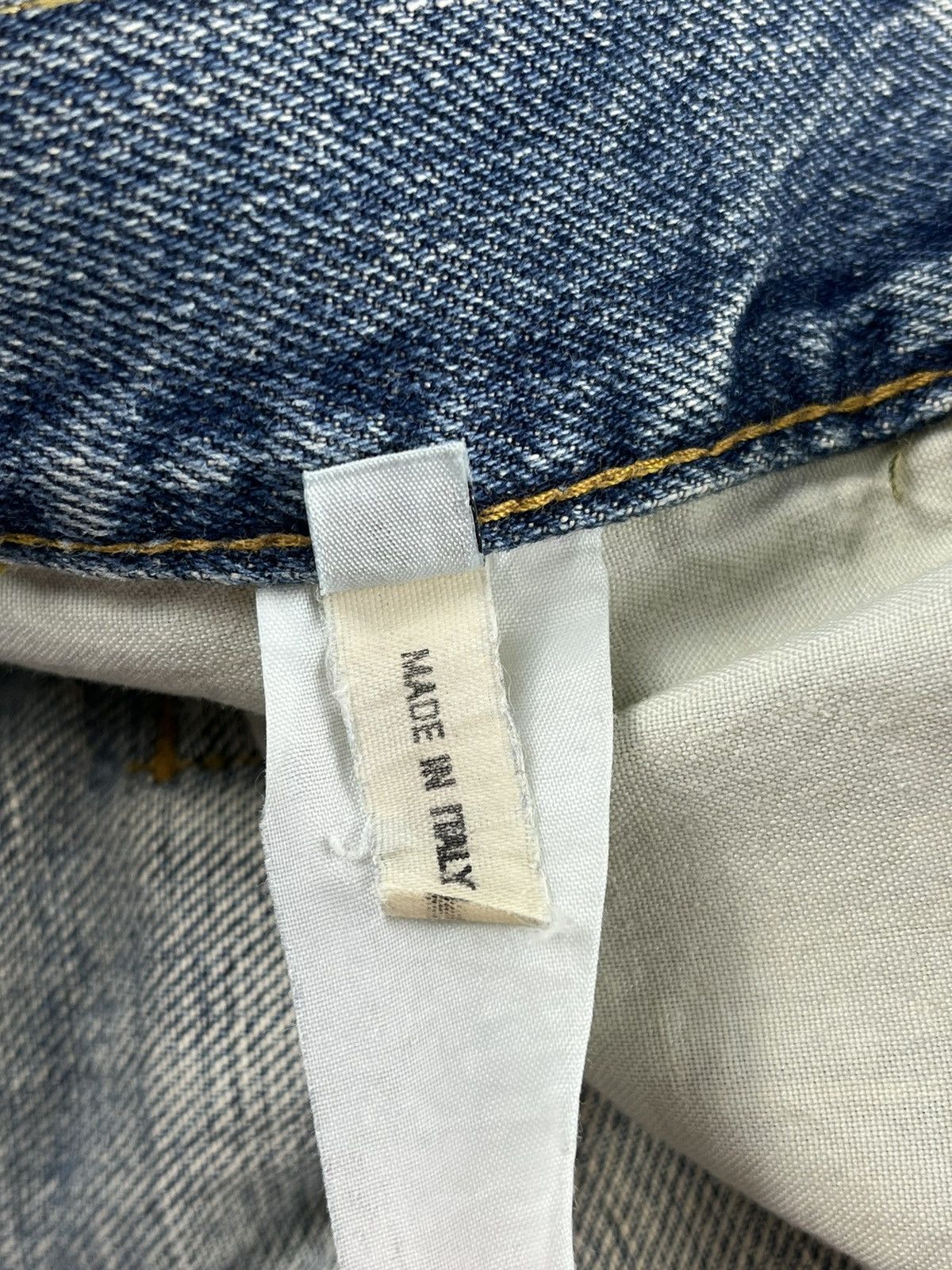 Helmut Lang SS98 Helmut Lang Vintage Faded Painter Denim Jeans Size US 31 - 14 Thumbnail