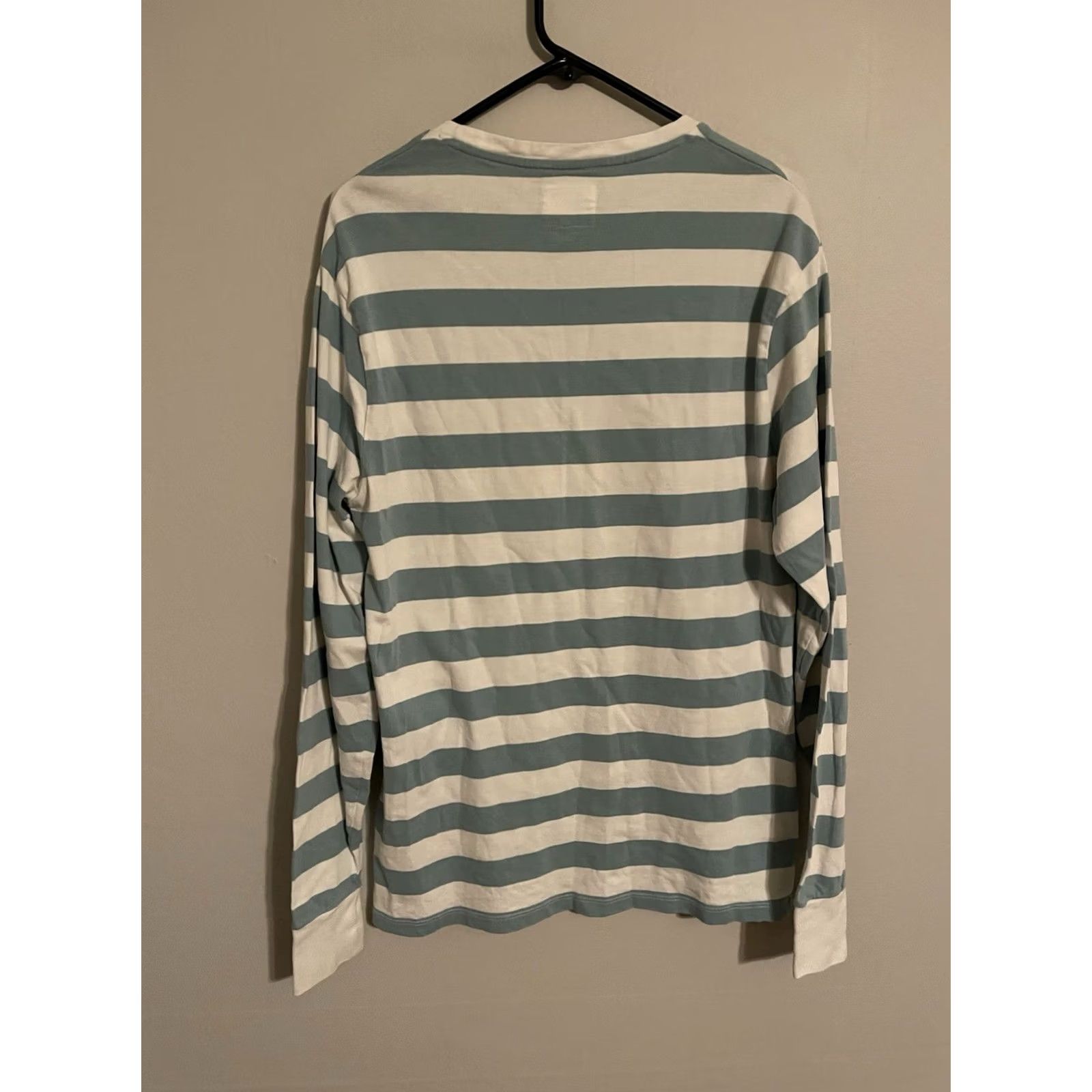Vintage Kent & Curwen David Beckham Rugby Shirt Blue White Striped Men's Large Long Sleeve Size US L / EU 52-54 / 3 - 3 Thumbnail