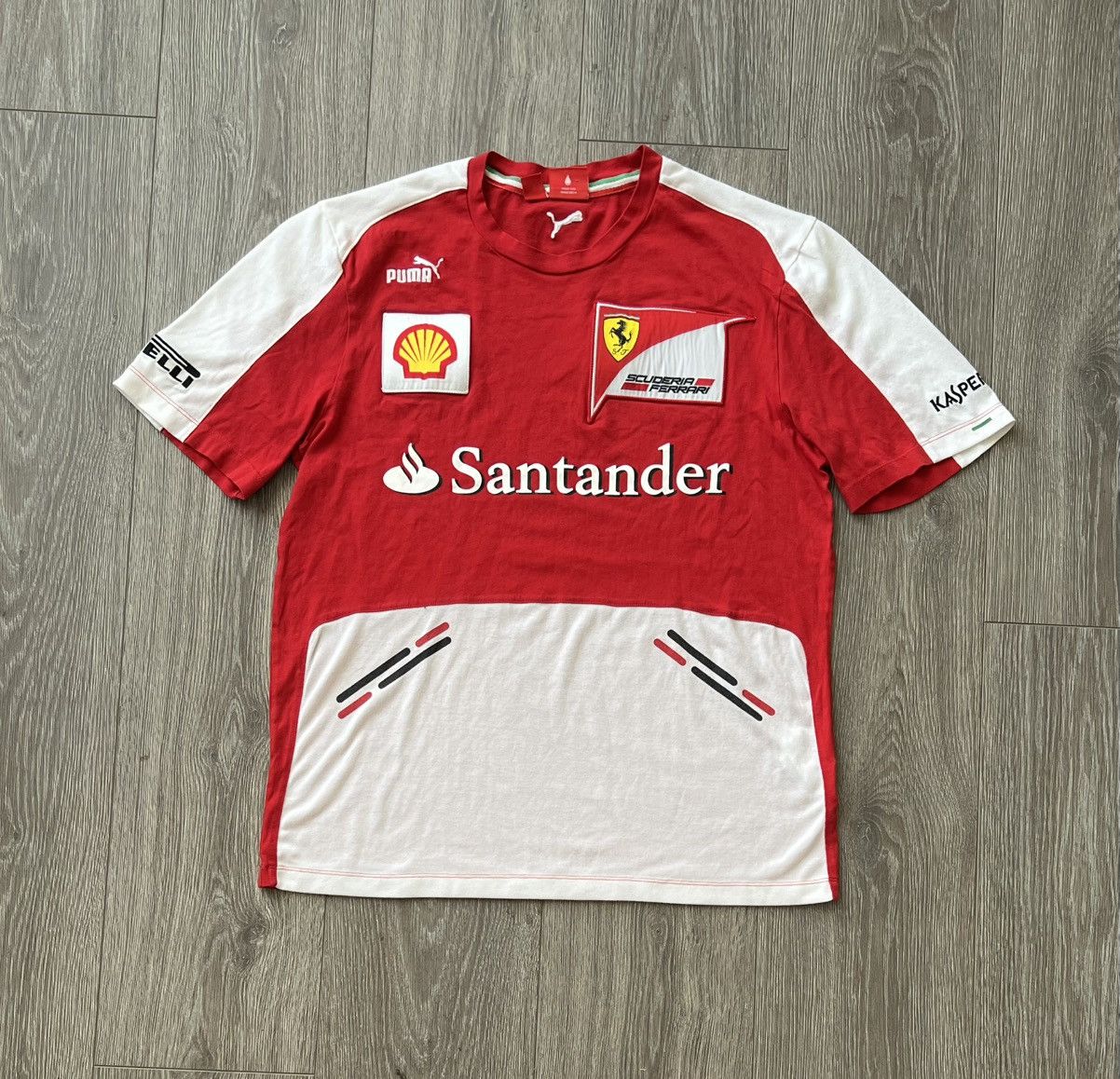 Ferrari Vintage Puma Ferrari Racing T-Shirt Y2K Size US M / EU 48-50 / 2 - 1 Thumbnail
