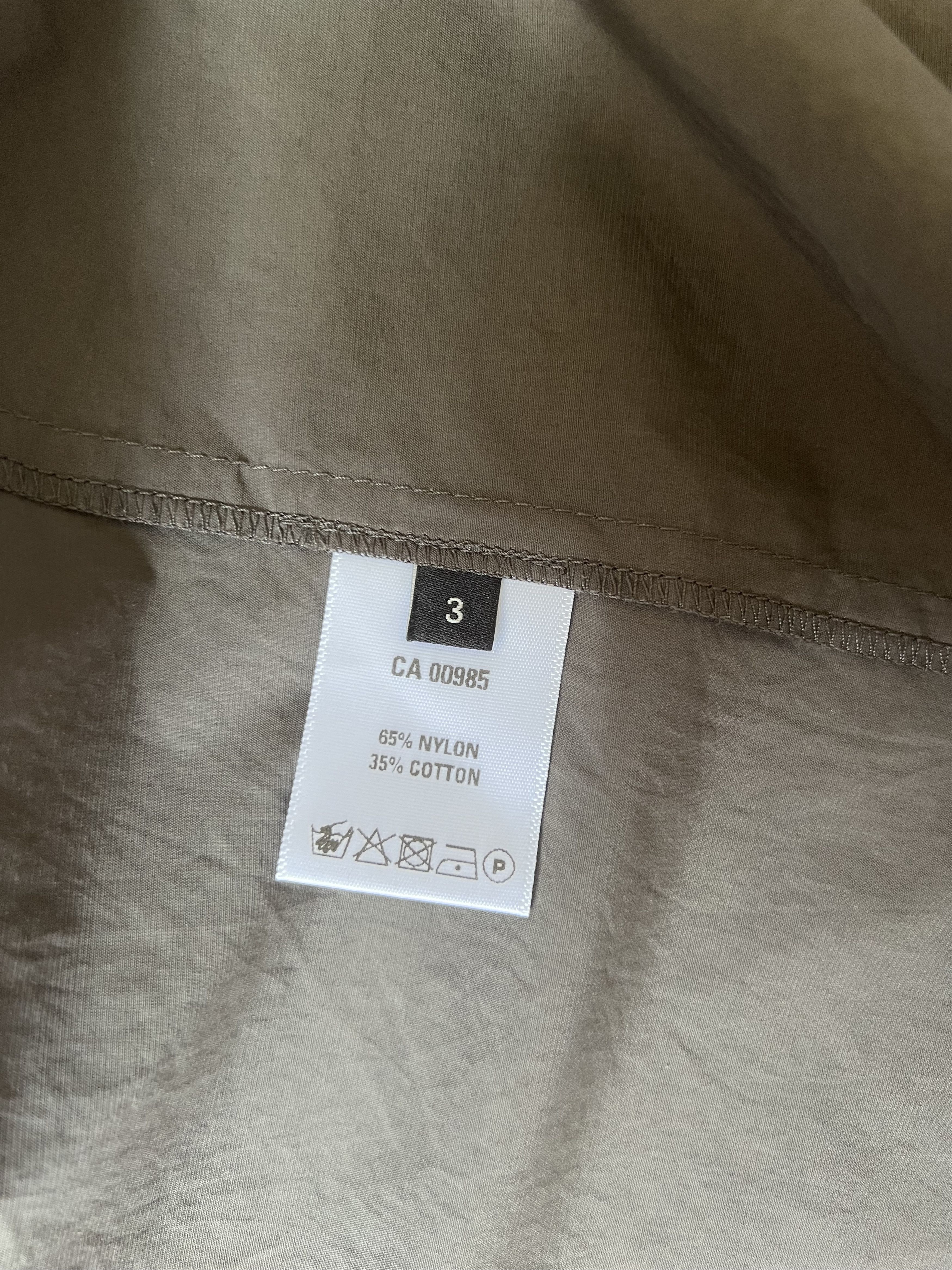 Hyein Seo 💚 SS20 Hyein Seo Smoker's Button Up Shirt Grey NEW Size US L / EU 52-54 / 3 - 6 Thumbnail