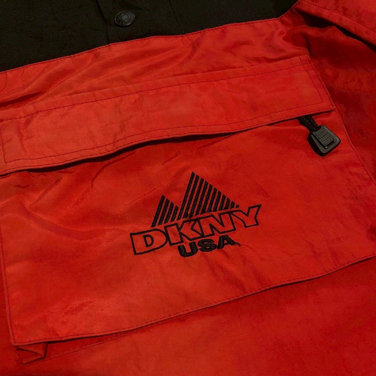 DKNY Vintage 90s DKNY Tech Half Zipper Anorak Jacket Size US M / EU 48-50 / 2 - 4 Thumbnail