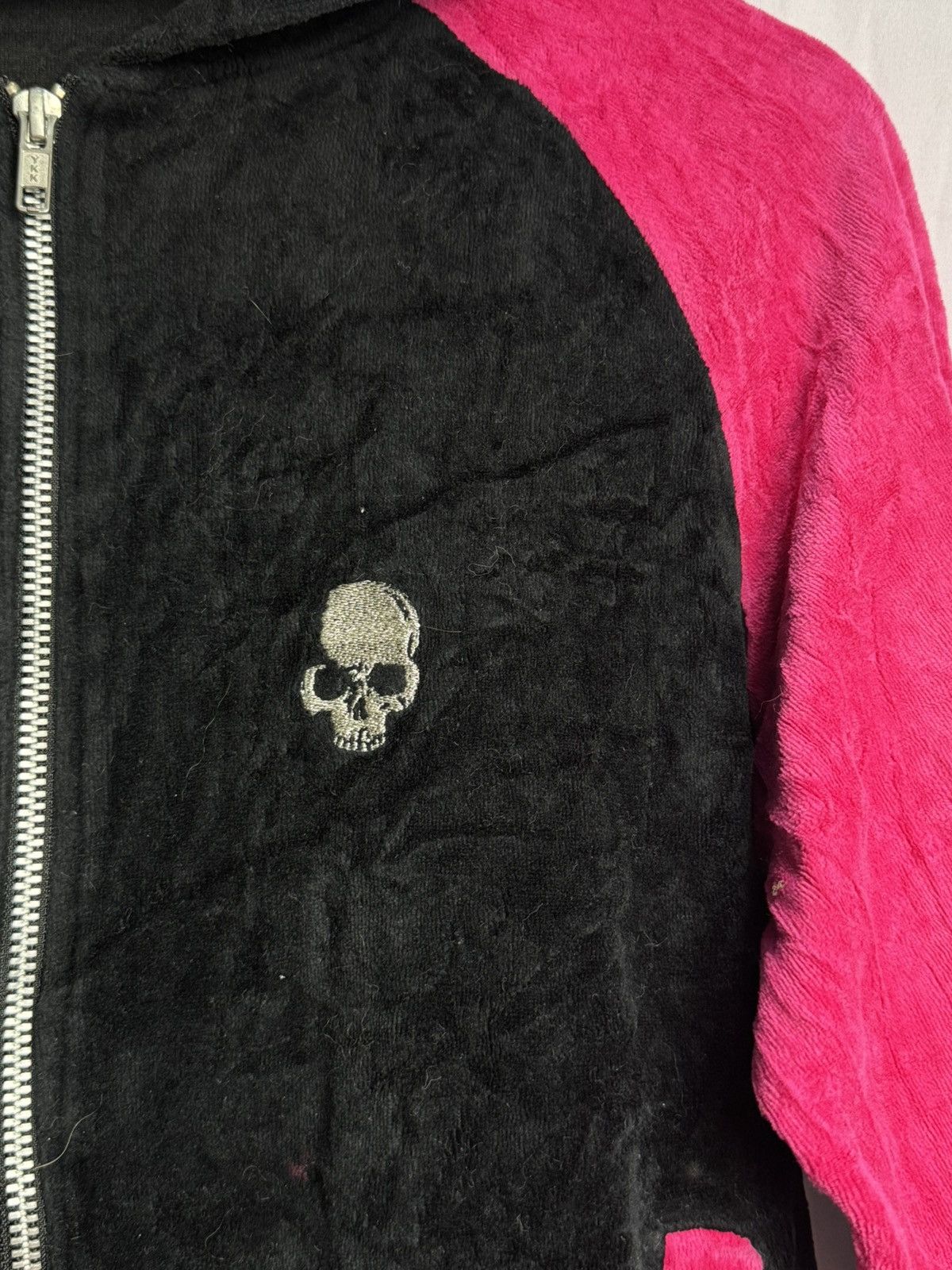 Hysteric Glamour Velvet Skulls Thruxton Roen Hoodie Styled Japan Size US M / EU 48-50 / 2 - 4 Thumbnail