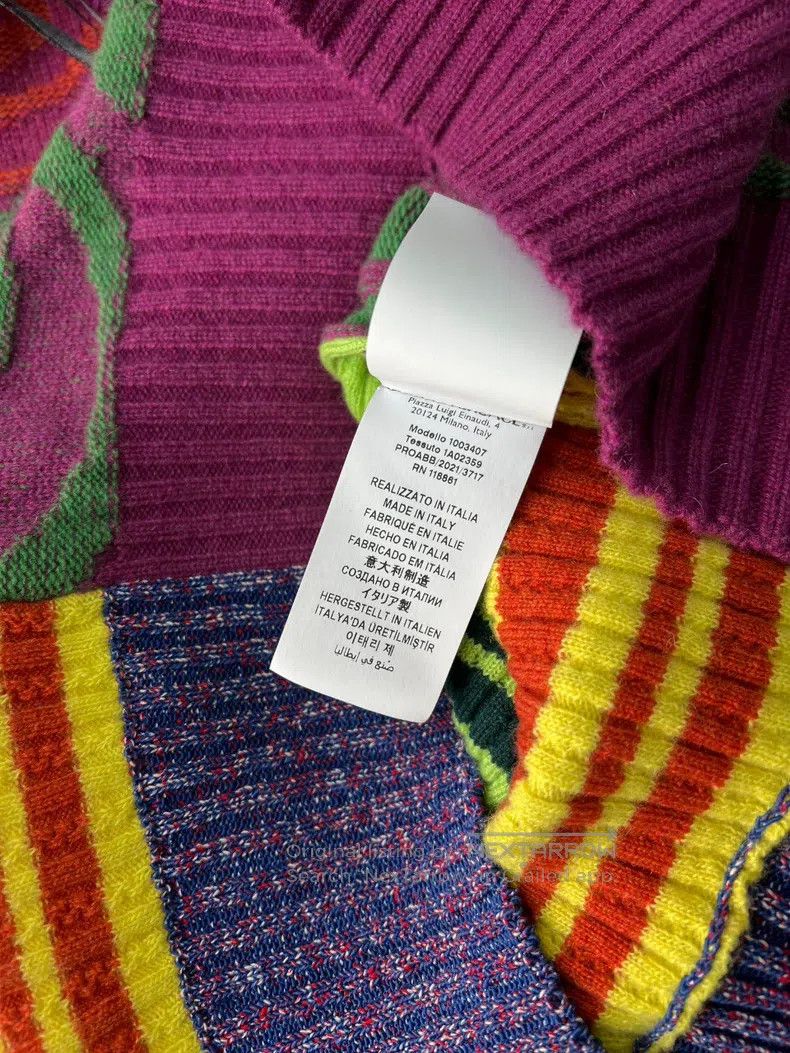 Versace Versace Colorful Medusa avatar sweater Size US L / EU 52-54 / 3 - 8 Thumbnail