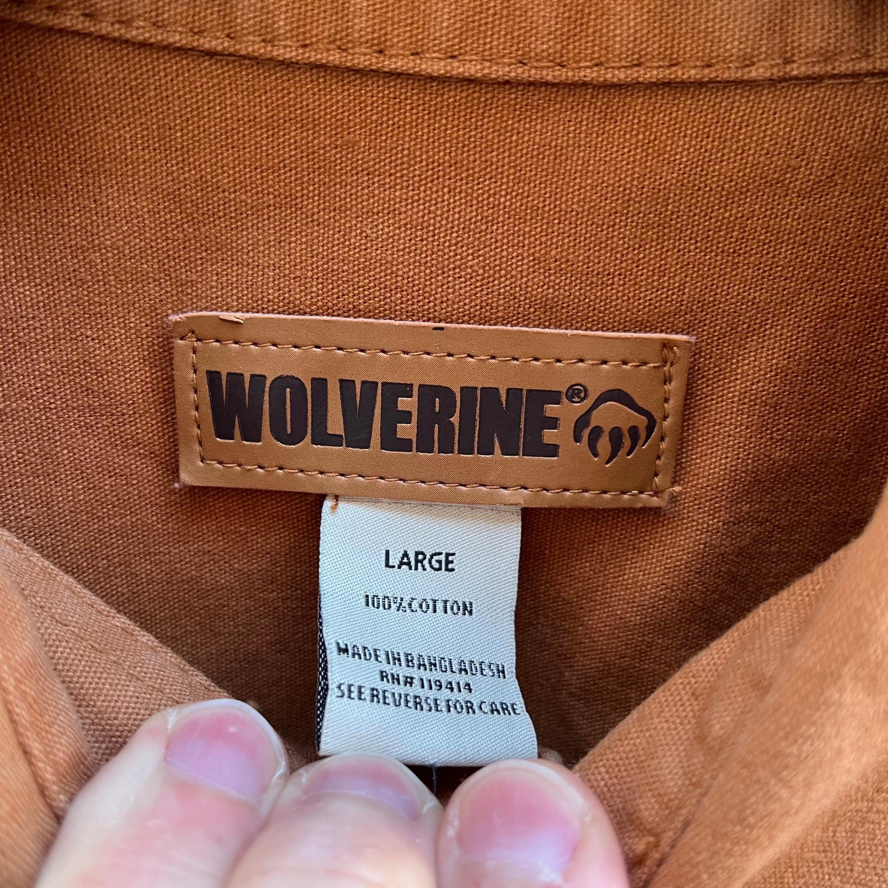 Vintage × Wolverine Wolverine Brown NOS Long Sleeve Button Down Shirt Size US L / EU 52-54 / 3 - 7 Thumbnail