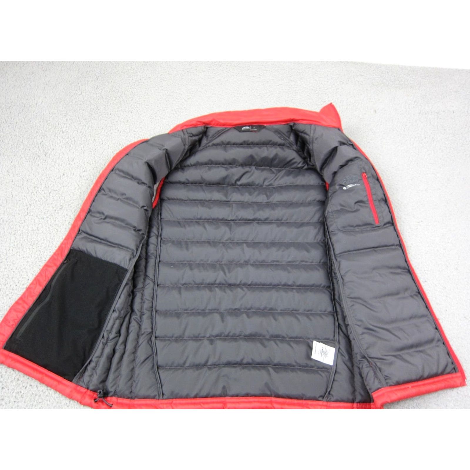 Vintage GoLite Vest Mens S Red Puffer Down Full Zip 800 Pertex Microlight Mid-Length Quilted Lightweight Rvrsbl Jacket/Coat Solid Pattern Outdoors Size US S / EU 44-46 / 1 - 3 Thumbnail