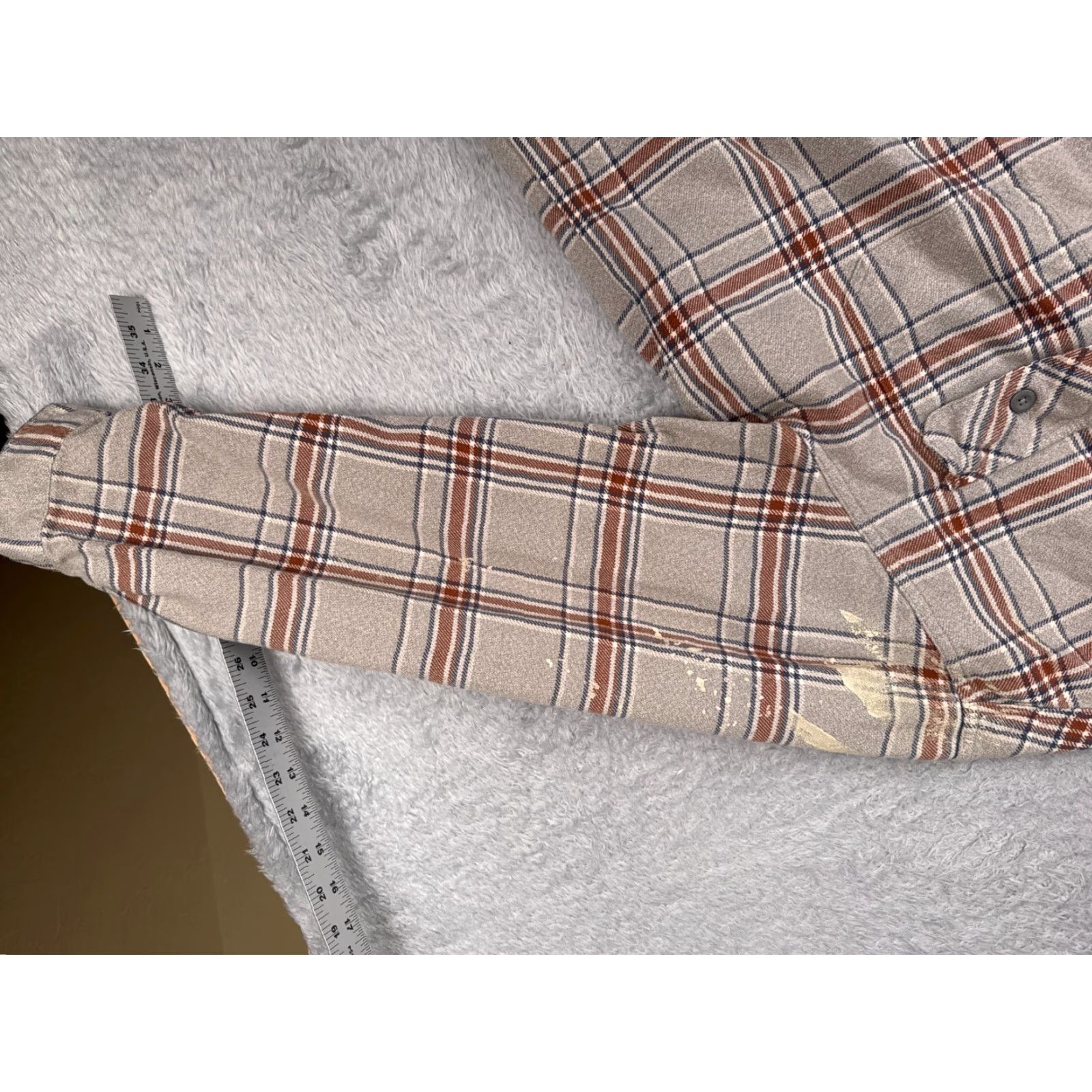 Patagonia Patagonia Shirt Mens Regular XL Gray Plaid Cotton Long Sleeve Button-Up Fjord Flannel - Lightweight Fjord Flannel - Classic Casual Shirt Size US XL / EU 56 / 4 - 7 Thumbnail