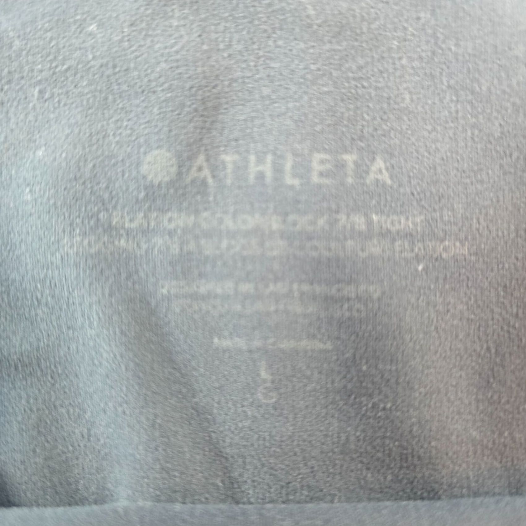 Athleta Athleta Pants Womens Large Gray Striped Elation 7/8 Cropped Stretch Athletic Pants Size 36" / US 14 / IT 50 - 3 Thumbnail