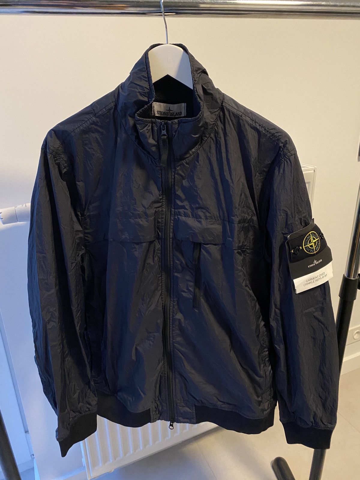 Stone Island new stone island garment dyed crinkle reps r-ny jacket sz XL Size US XL / EU 56 / 4 - 1 Thumbnail