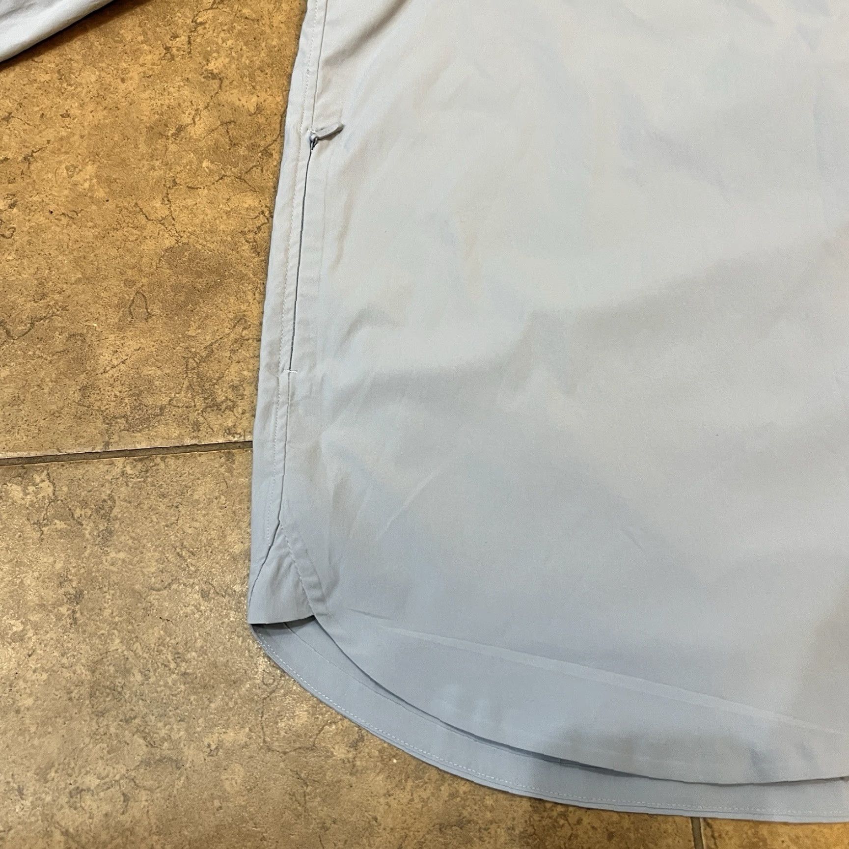 Athleta Athleta Button Up Top Women Size M Performance Poplin Shirt Oversized Blue Dress Shirt Casual Workwear Size M / US 6-8 / IT 42-44 - 4 Thumbnail