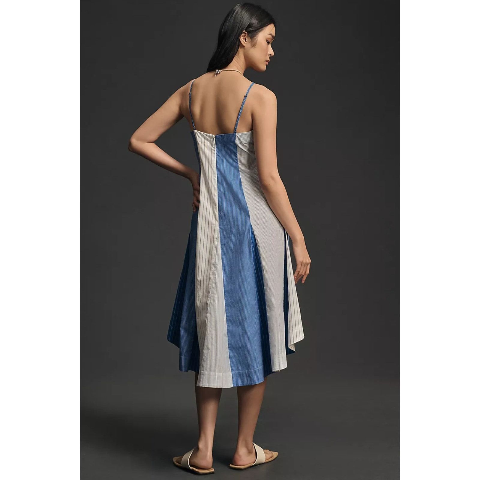 Anthropologie NWT Plenty by Tracy Reese V-Neck High-Low Dress $238 SMALL Size S / US 4 / IT 40 - 4 Thumbnail