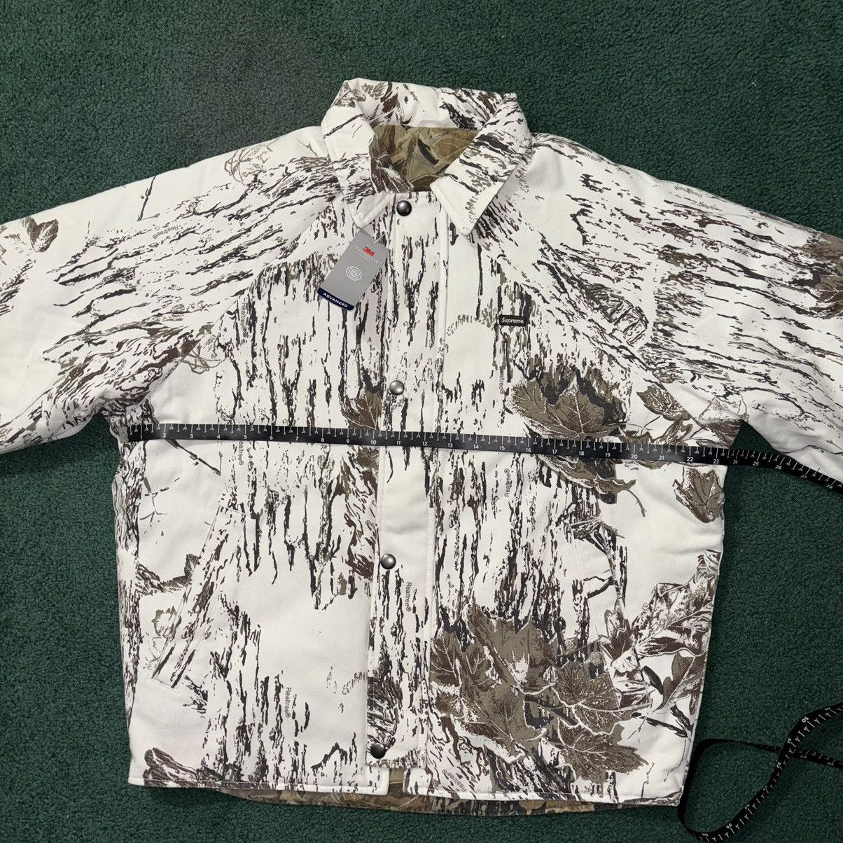 Supreme Supreme RealTree Reversible Quilted Work Jacket Snow Camo Size US S / EU 44-46 / 1 - 14 Thumbnail