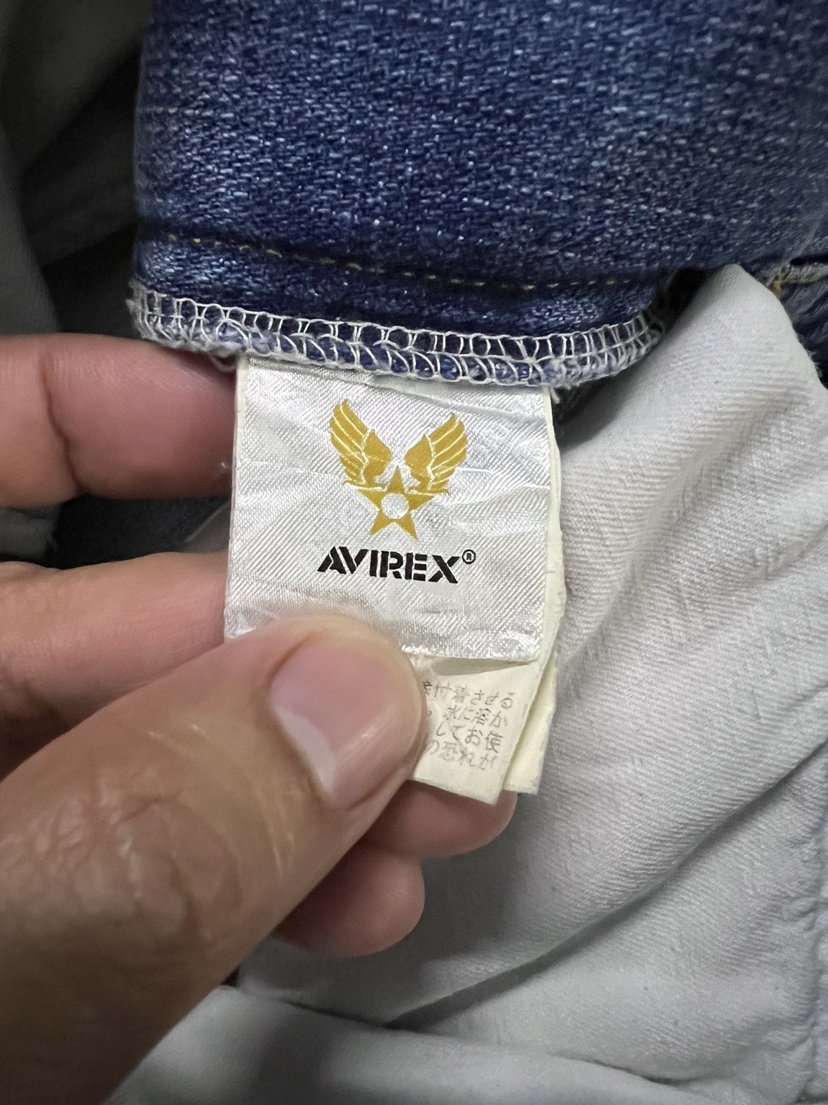 Avirex × Japanese Brand TYPE BLUE AVIREX CARGO JEANS VERY RARE Size US 30 / EU 46 - 12 Thumbnail