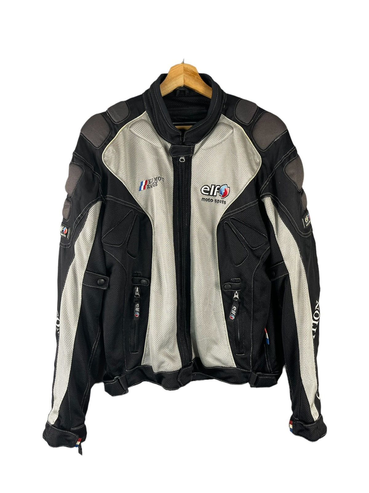 Sports Specialties VINTAGE ELF LUBRICANTS MOTOR SPORT RACING PADED JACKET Size US M / EU 48-50 / 2 - 1 Thumbnail