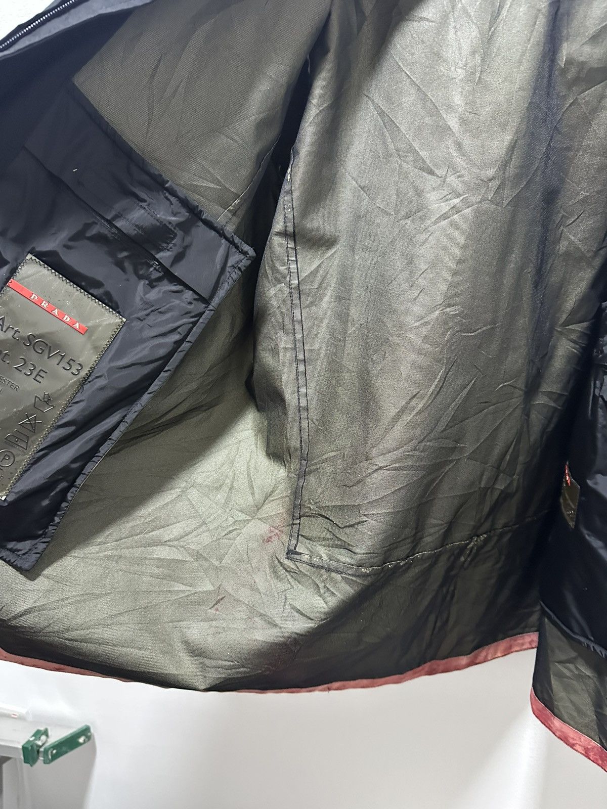 Prada Prada GoreTex Jacket Design With Hoodies Art SGV153 Design Size US M / EU 48-50 / 2 - 11 Thumbnail