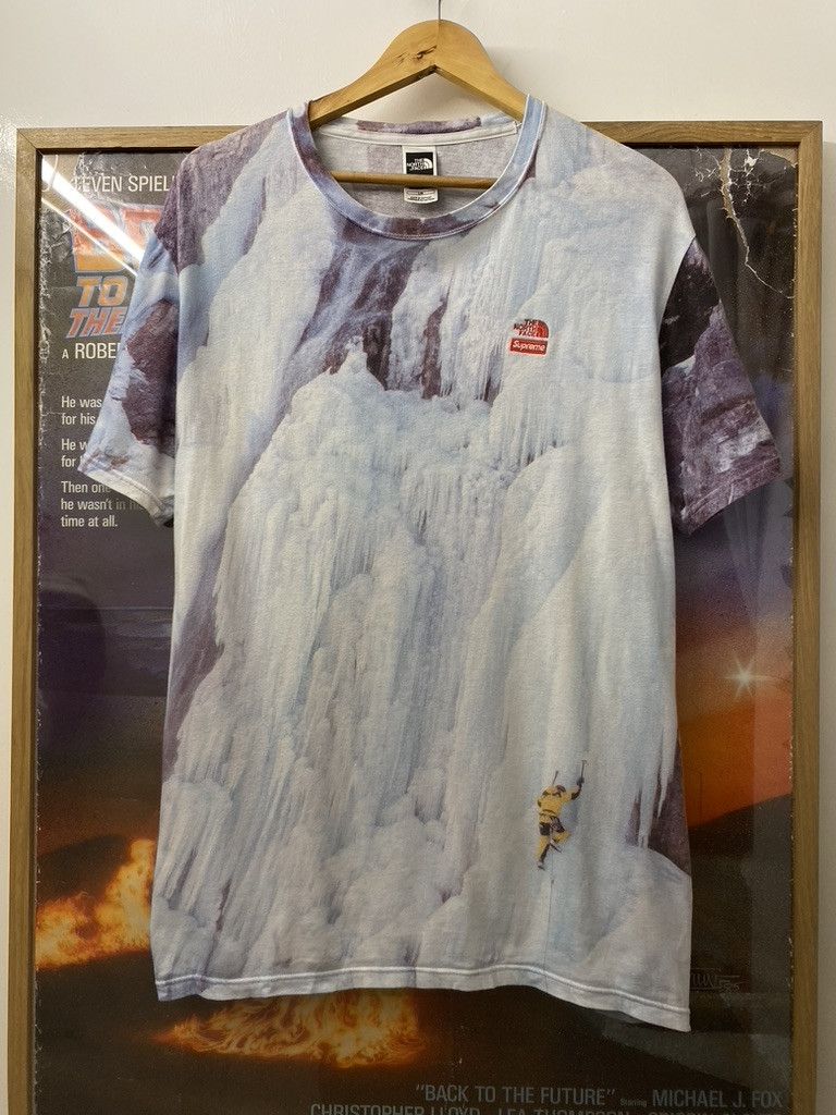 Supreme × The North Face SS21 Supreme x The North Face Ice Climb Print T Shirt Size US L / EU 52-54 / 3 - 1 Thumbnail