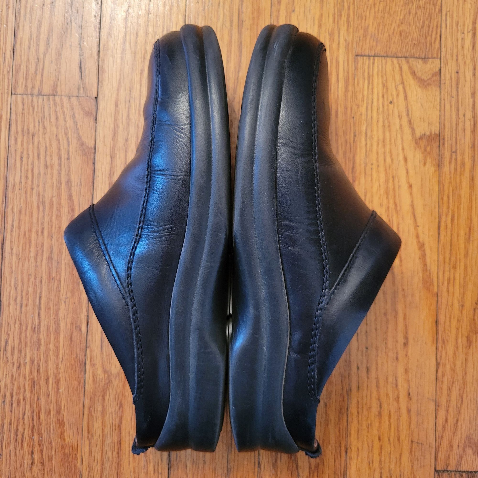 Birkenstock Footprints Birkenstock ALTON ASHBY Black Leather 36 Mules Cl Size US 6 / IT 36 - 6 Thumbnail