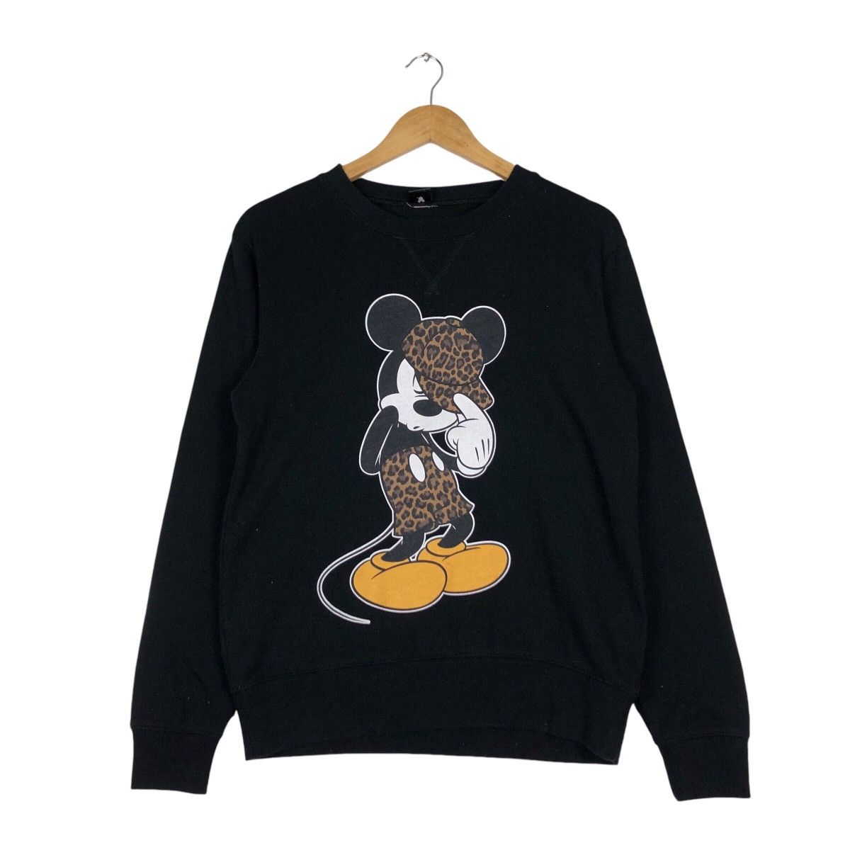 Japanese Brand × Mickey Mouse Rare Mickey Mouse Number NINE style Sweatshirt Small Size US M / EU 48-50 / 2 - 1 Thumbnail