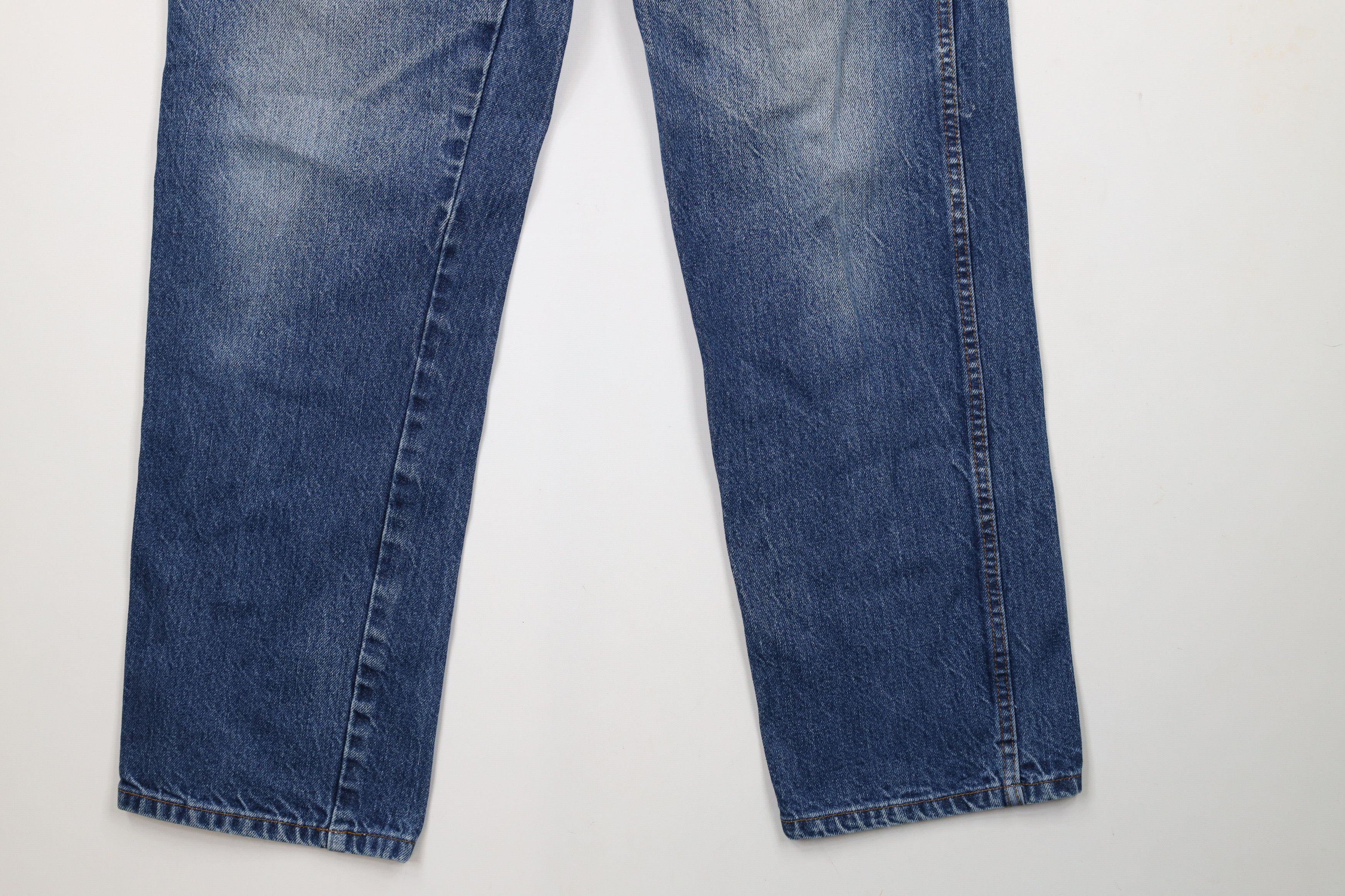 Dickies × Vintage Vintage Y2K Dickies Spell Out Straight Leg Denim Jeans Blue Size US 32 / EU 48 - 4 Thumbnail