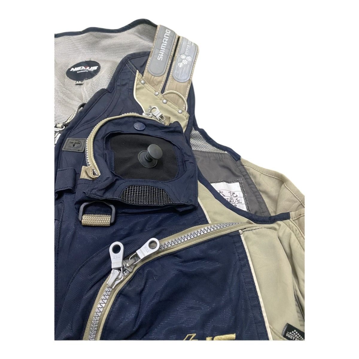 Goretex × Japanese Brand Nexus Shimano Tactical Utility Multi Pocket Vest Fishing Size US XL / EU 56 / 4 - 5 Thumbnail