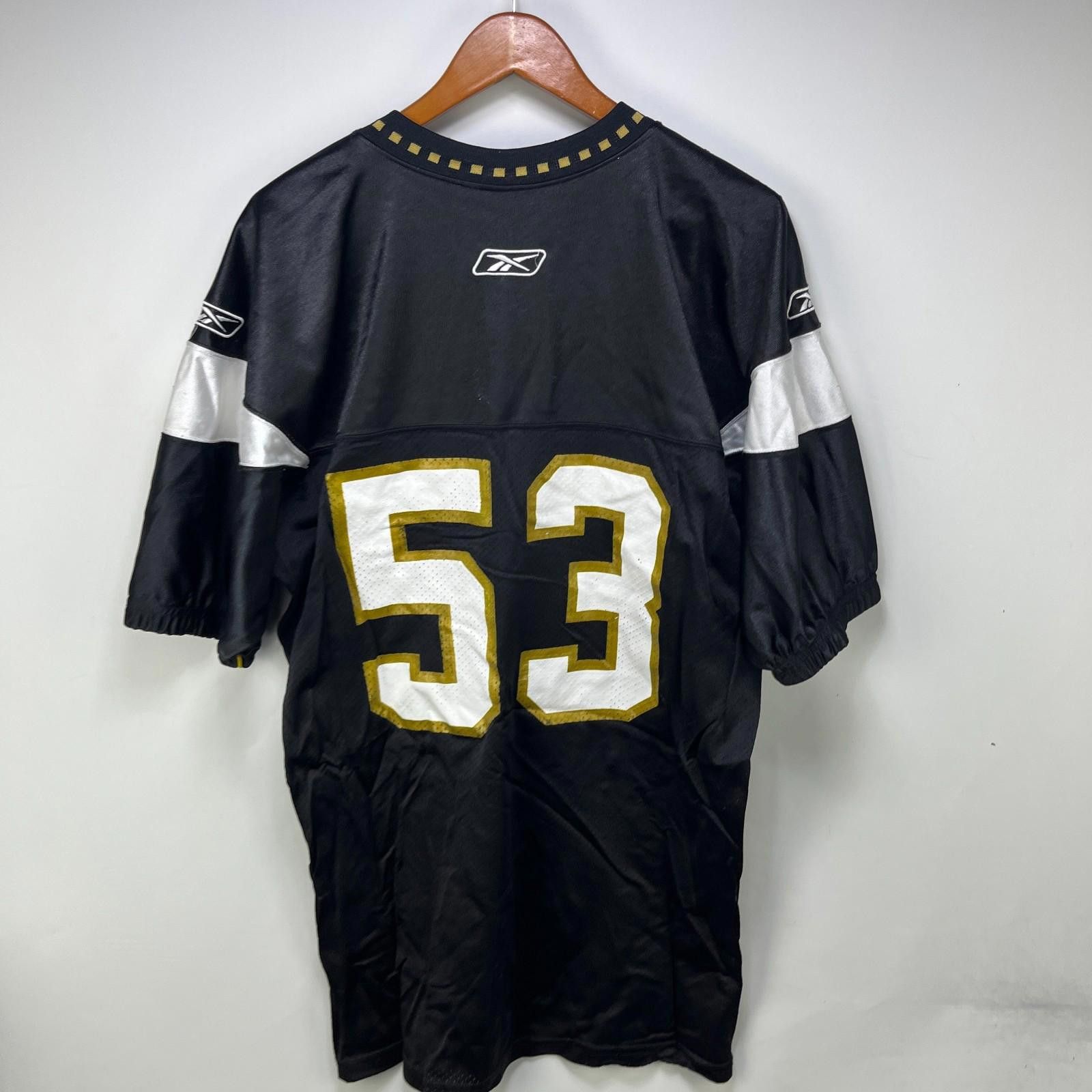 Reebok Vintage Reebok Tennessee Titans Football Jersey XL #53 Size ONE SIZE - 6 Thumbnail