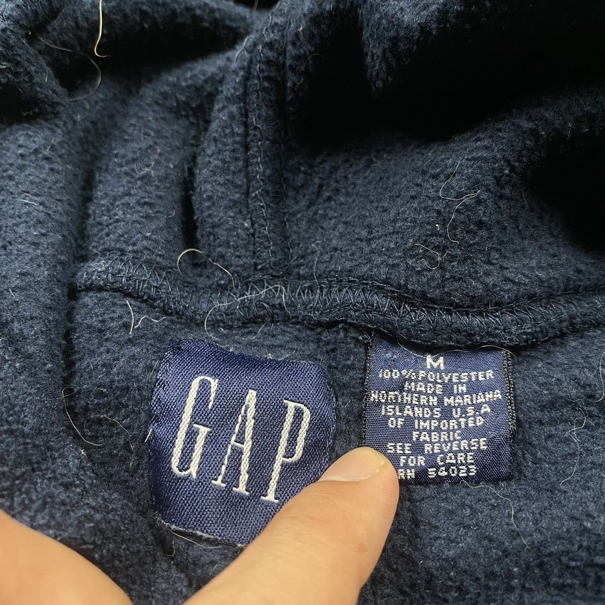 Gap × Vintage y2k Gap Arch Athletic Fleece Boxy Pullover Size US L / EU 52-54 / 3 - 4 Thumbnail