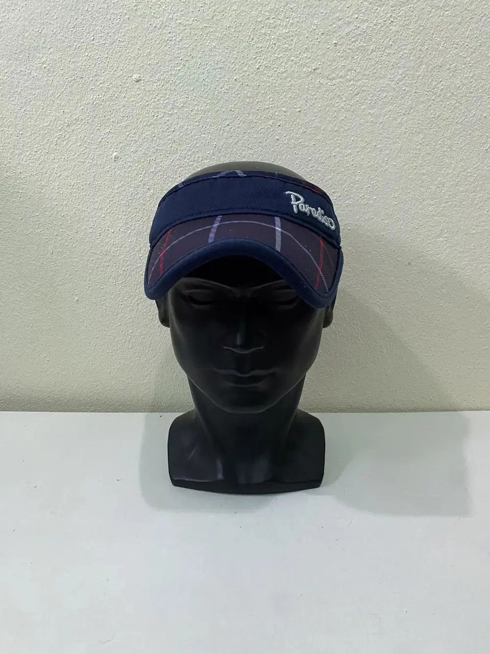 Japanese Brand × Vintage Paradiso Plaid Tartan Cap Hat Size ONE SIZE - 2 Thumbnail