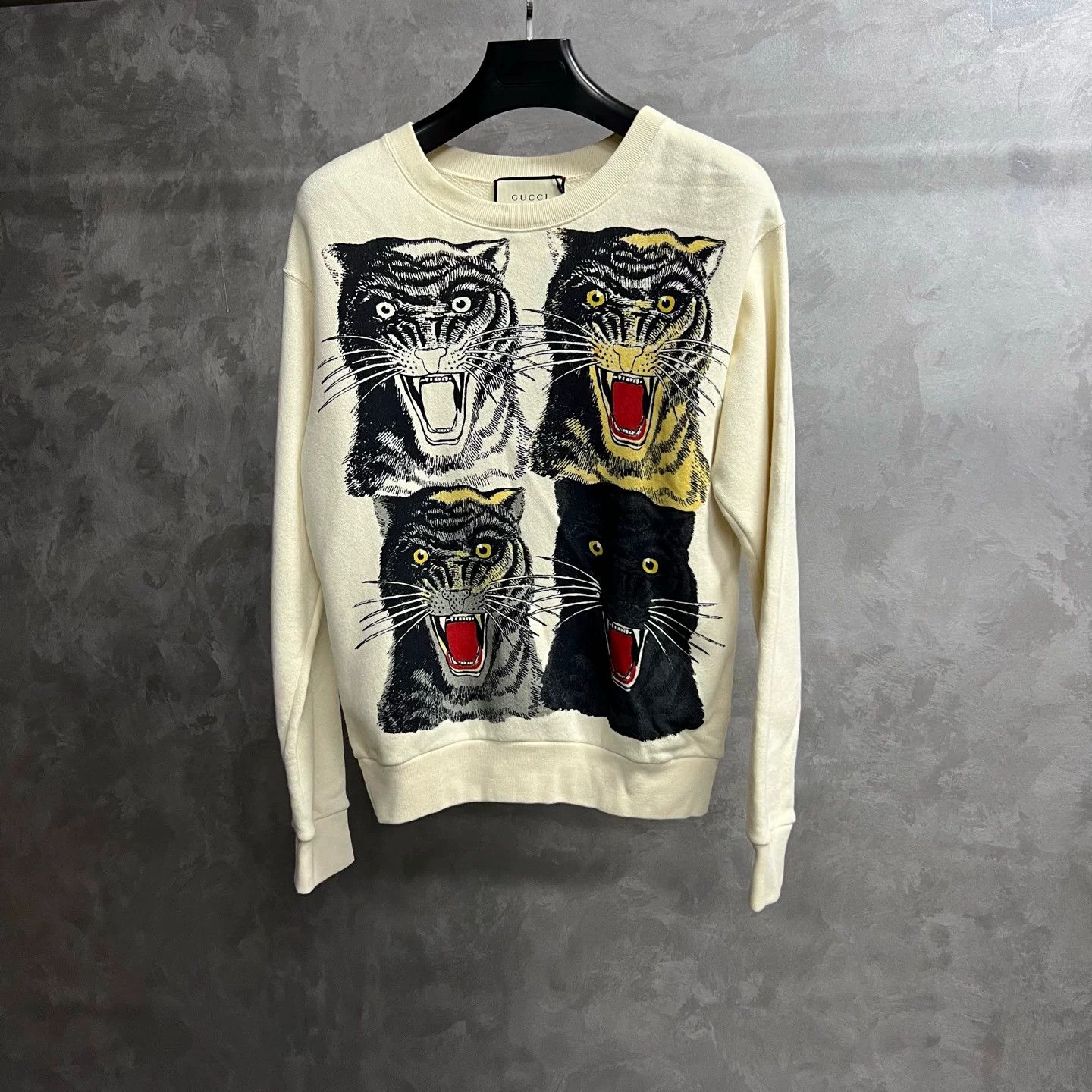 Gucci Gucci Casual Printed Beige T-Shirt XXS Women Size XXS / US 00 / IT 34 - 1 Thumbnail