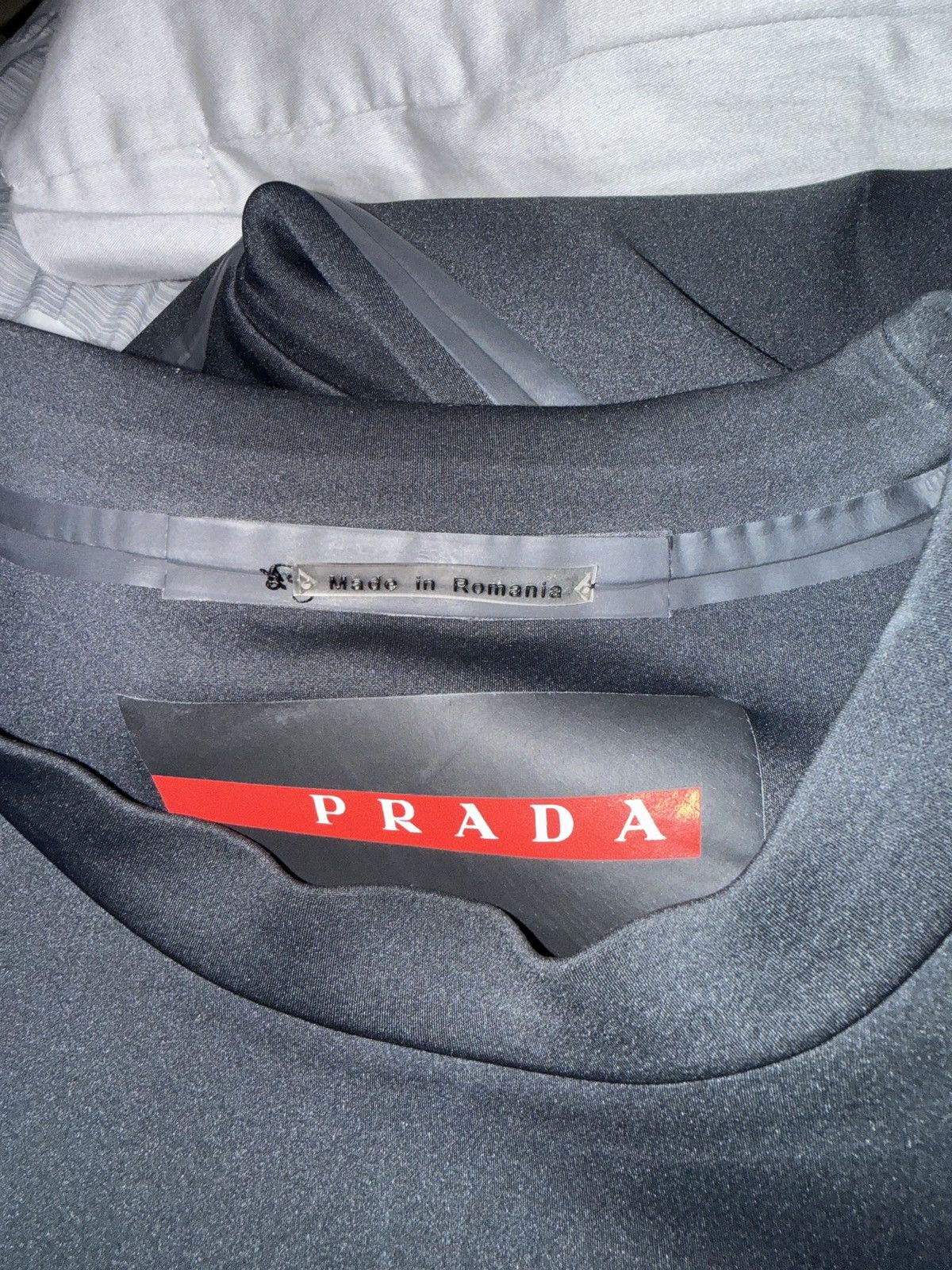 Prada Prada Crewneck Technical Jersey Sweatshirt Size US L / EU 52-54 / 3 - 10 Thumbnail