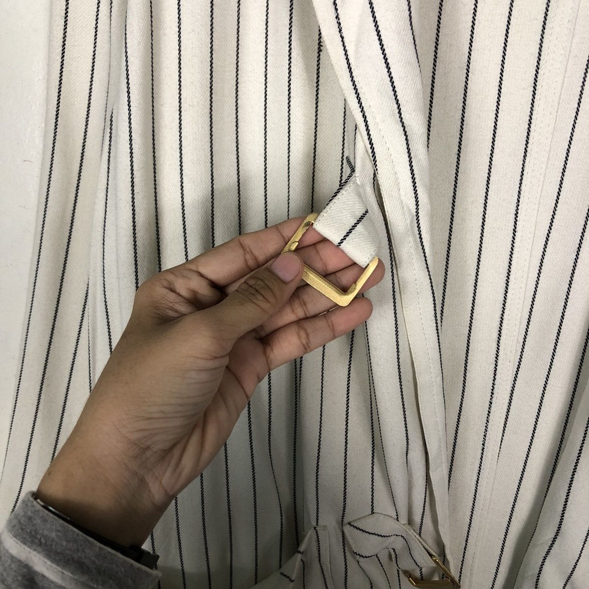 Japanese Brand Biker Chore Hickory Jacket Junko Shimada Japan Issey Miyake Size US M / EU 48-50 / 2 - 18 Thumbnail