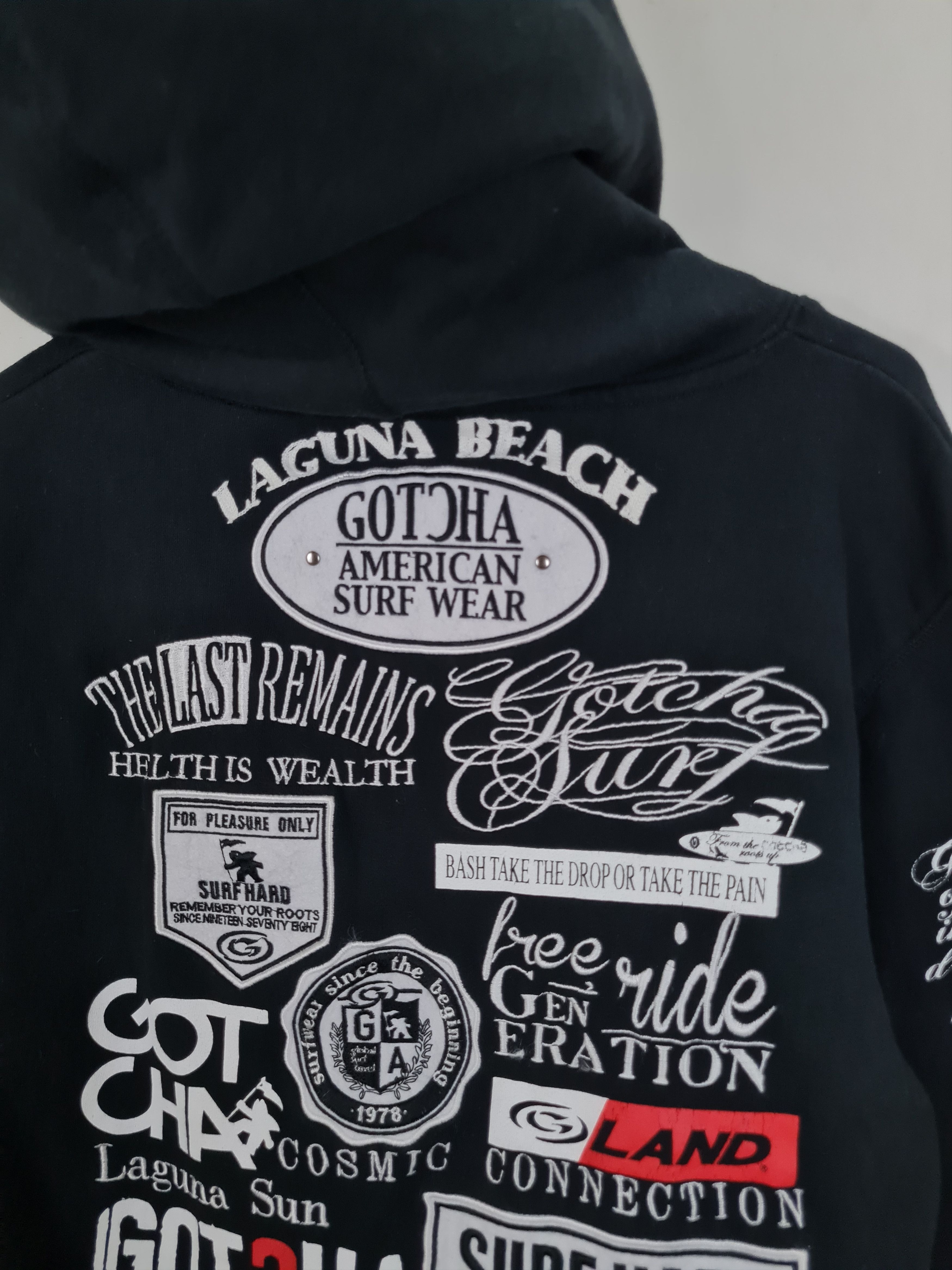 Gotcha × Vintage Vintage Gotcha Surf Hoodie Pullover Size US M / EU 48-50 / 2 - 6 Thumbnail