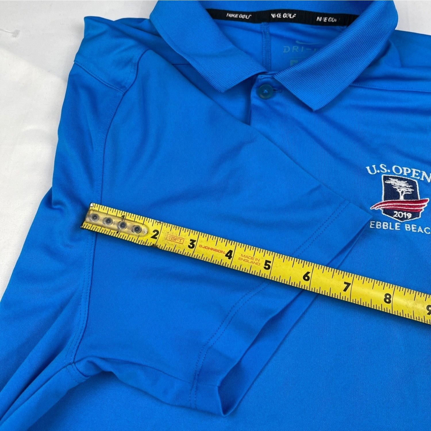 Nike Nike Golf Dri-Fit Men's Blue Golf Shirt/Polo Sz M SKU 4263 Size US M / EU 48-50 / 2 - 10 Thumbnail