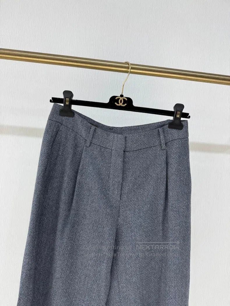 Loro Piana Loro Piana Gray Wool Dress Pants. Size US 30 / EU 46 - 3 Thumbnail