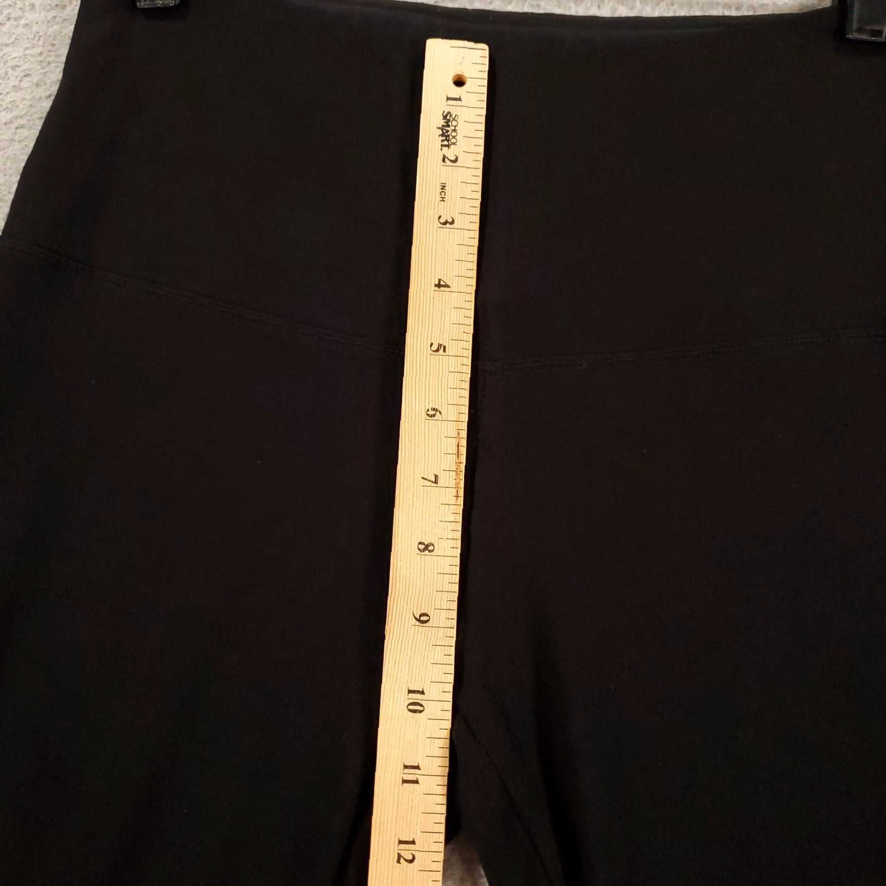 Vintage John Mark Leggings Womens 4 Black Ankle Stretchy Pullon Inseam 28in Spandex Viscose Activewear Casual 90s Athleisure Womens Size 27" / US 4 / IT 40 - 5 Thumbnail