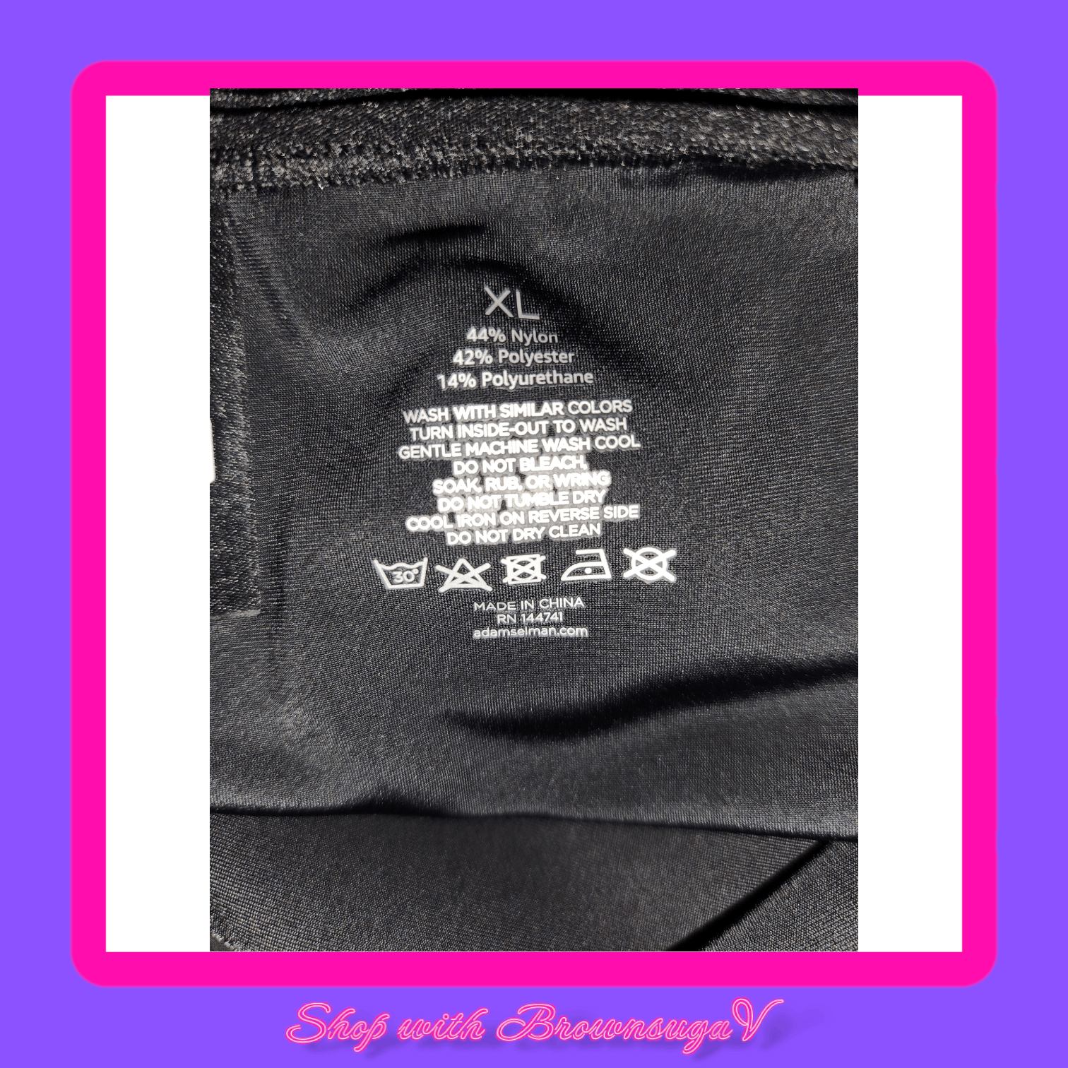 Adam Selman Knit Check Jacquard Sweetheart Builtin Bra Tank Size XL / US 12-14 / IT 48-50 - 2 Thumbnail