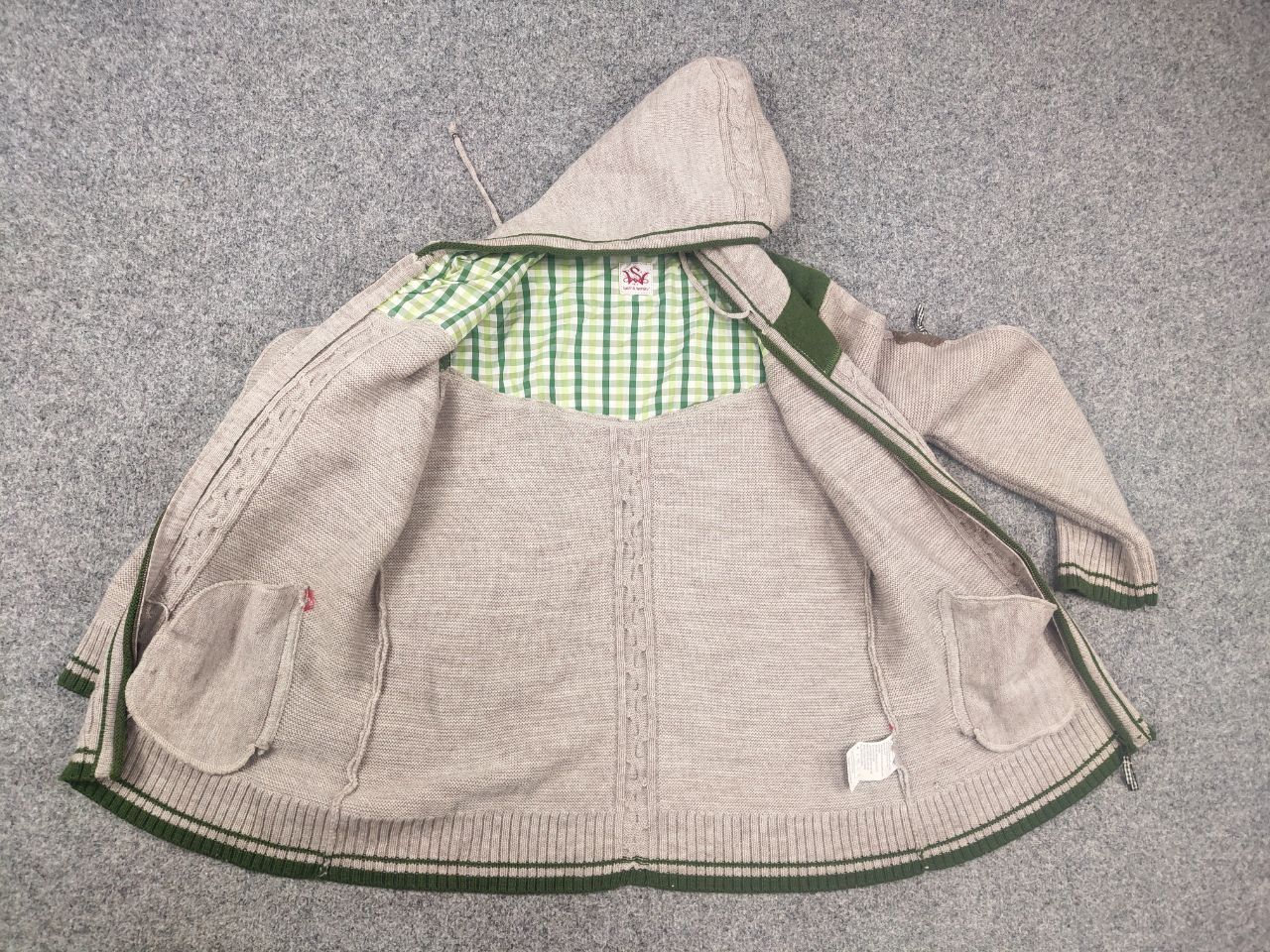 Vintage Spieth & Wensky German Design Knit Wool Blend Zip Hoodie Size US M / EU 48-50 / 2 - 13 Thumbnail