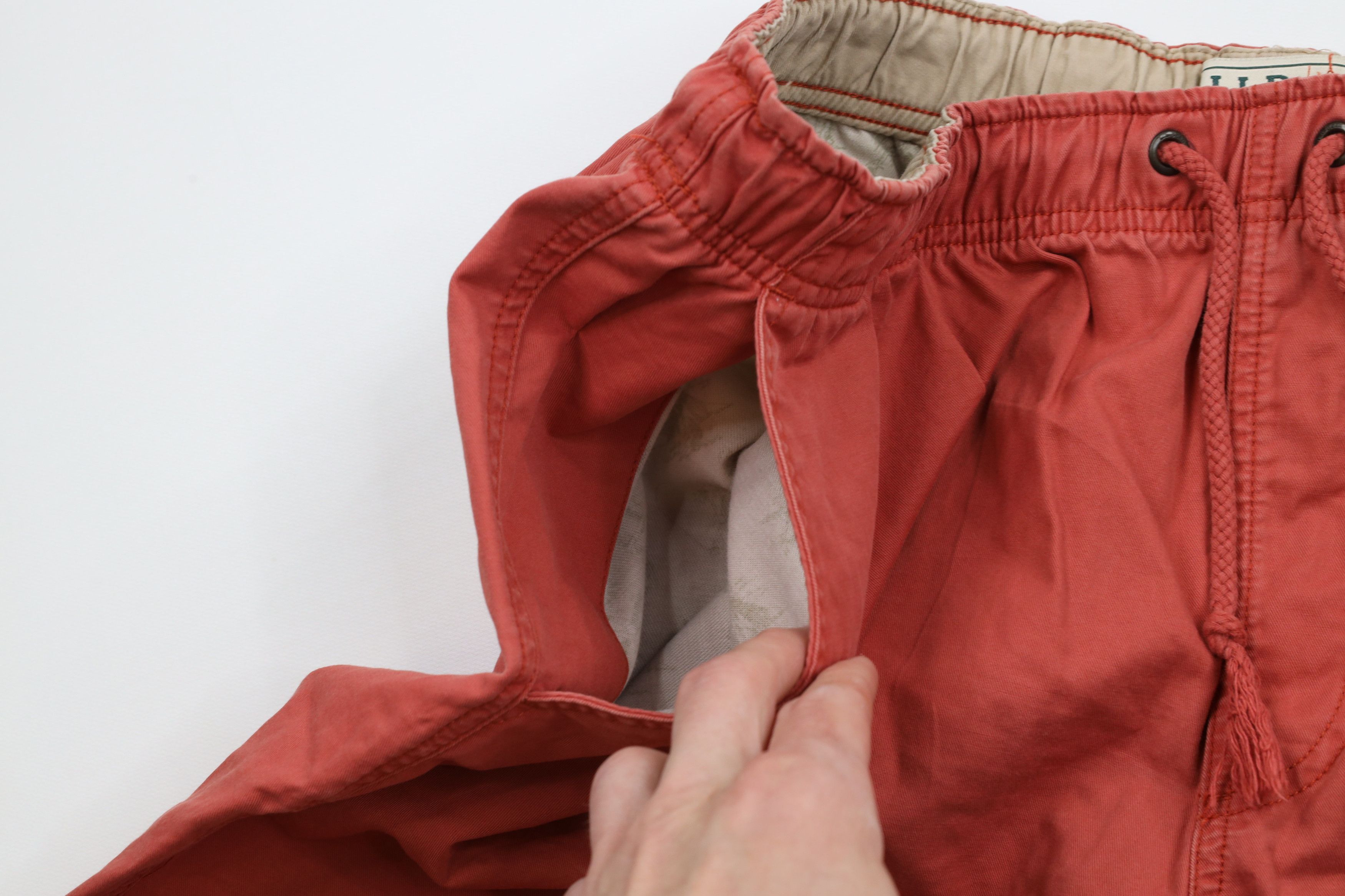 L.L. Bean × Vintage Vintage LL Bean Blank Organic Cotton Above Knee Shorts Red Size US 36 / EU 52 - 5 Thumbnail