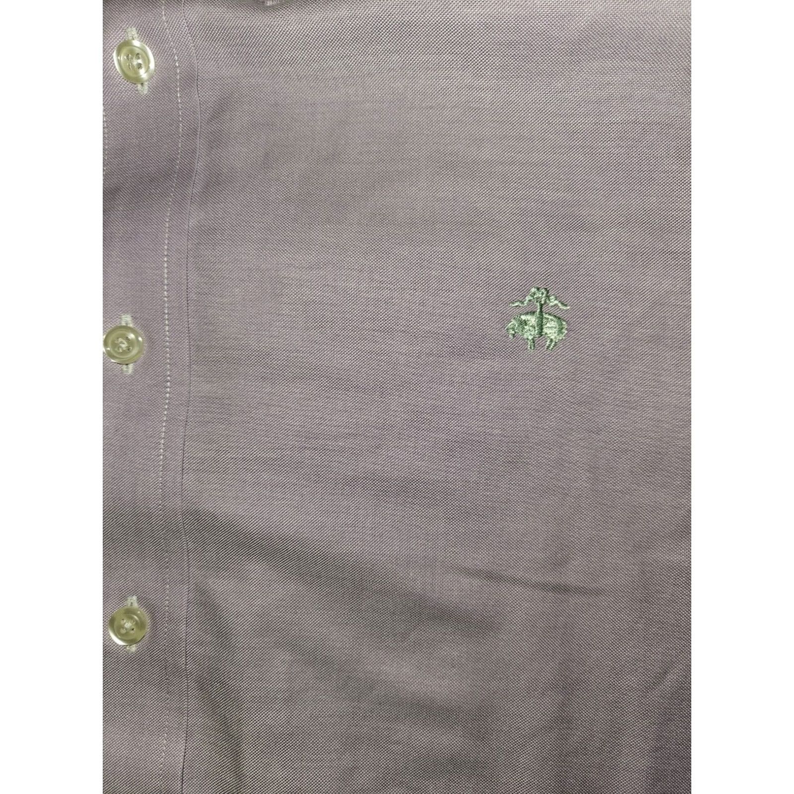 Brooks Brothers Brooks Brothers Button-Down Men's XL Long Sleeve Mauve Supima Cotton Non Iron Shirt Size US XL / EU 56 / 4 - 6 Thumbnail