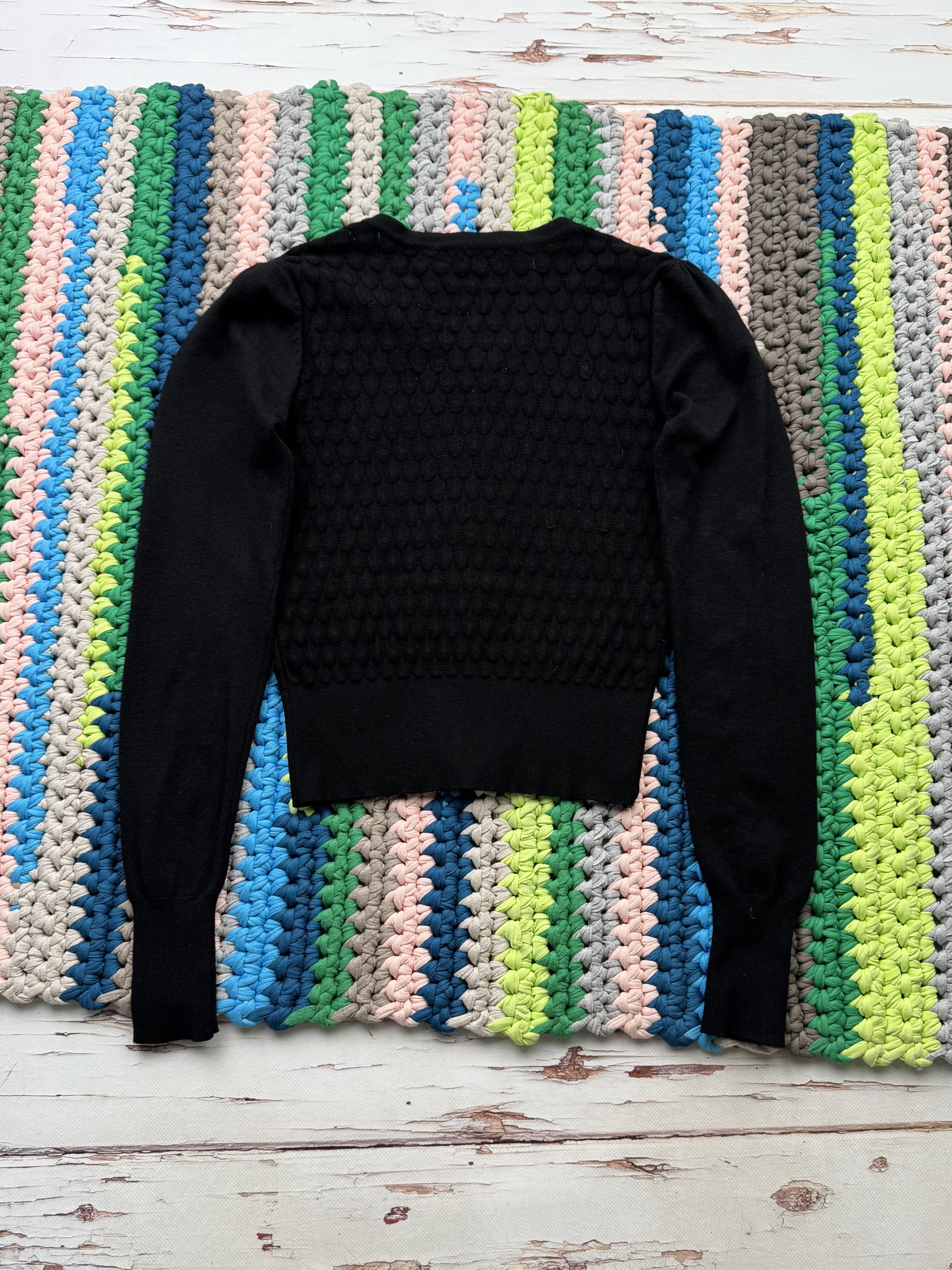 Miss Sixty Miss Sixty Vintage Cropped Cardigan (V320)(D10) Size XS / US 0-2 / IT 36-38 - 5 Thumbnail