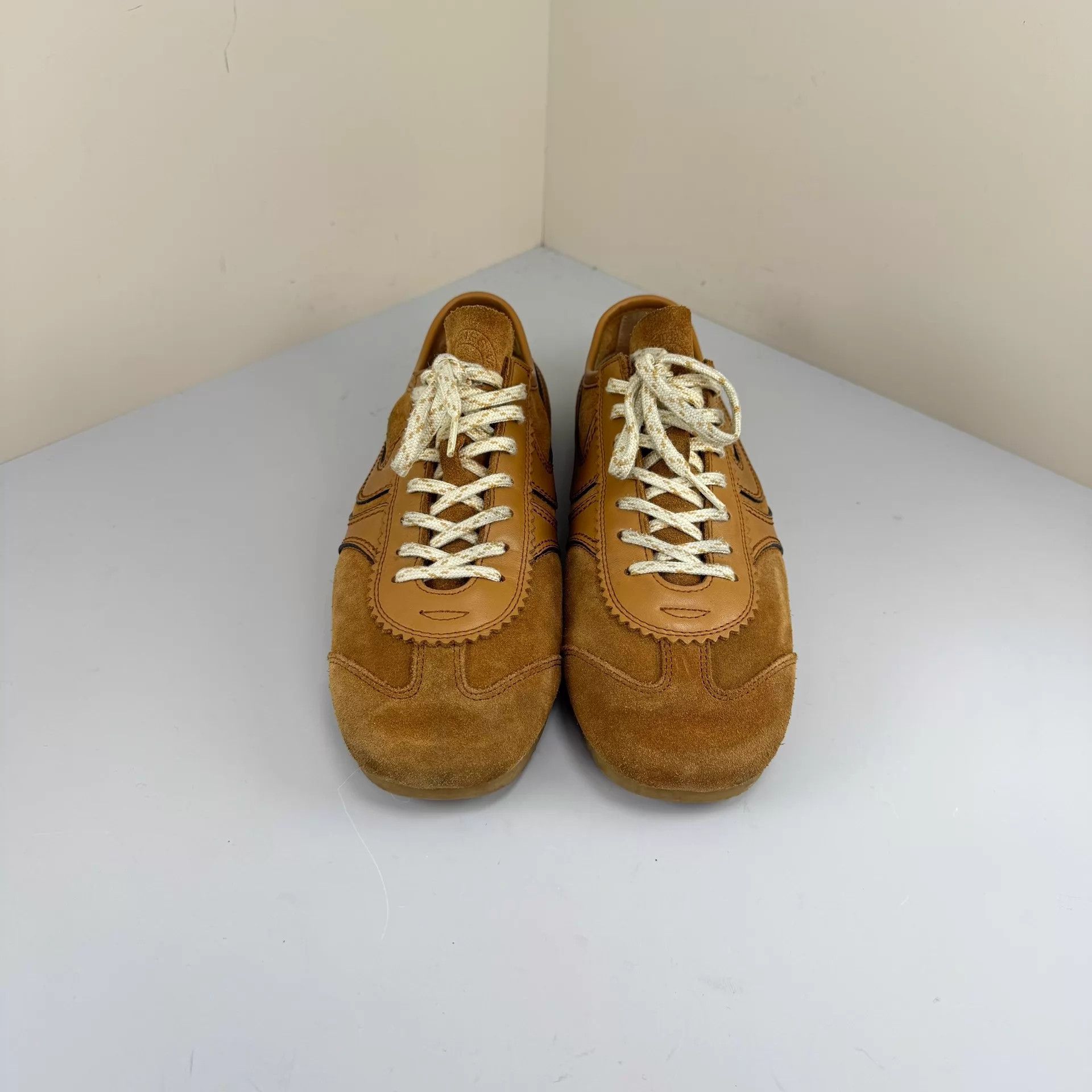Dries Van Noten Dries Van Noten brown suede German trainer 40 98 new Size US 9.5 / IT 39.5 - 2 Thumbnail