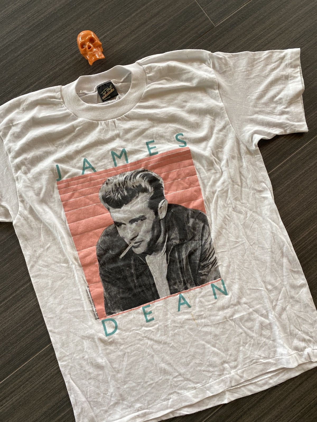 Vintage 80s James Dean shirt sz L Size US L / EU 52-54 / 3 - 2 Thumbnail