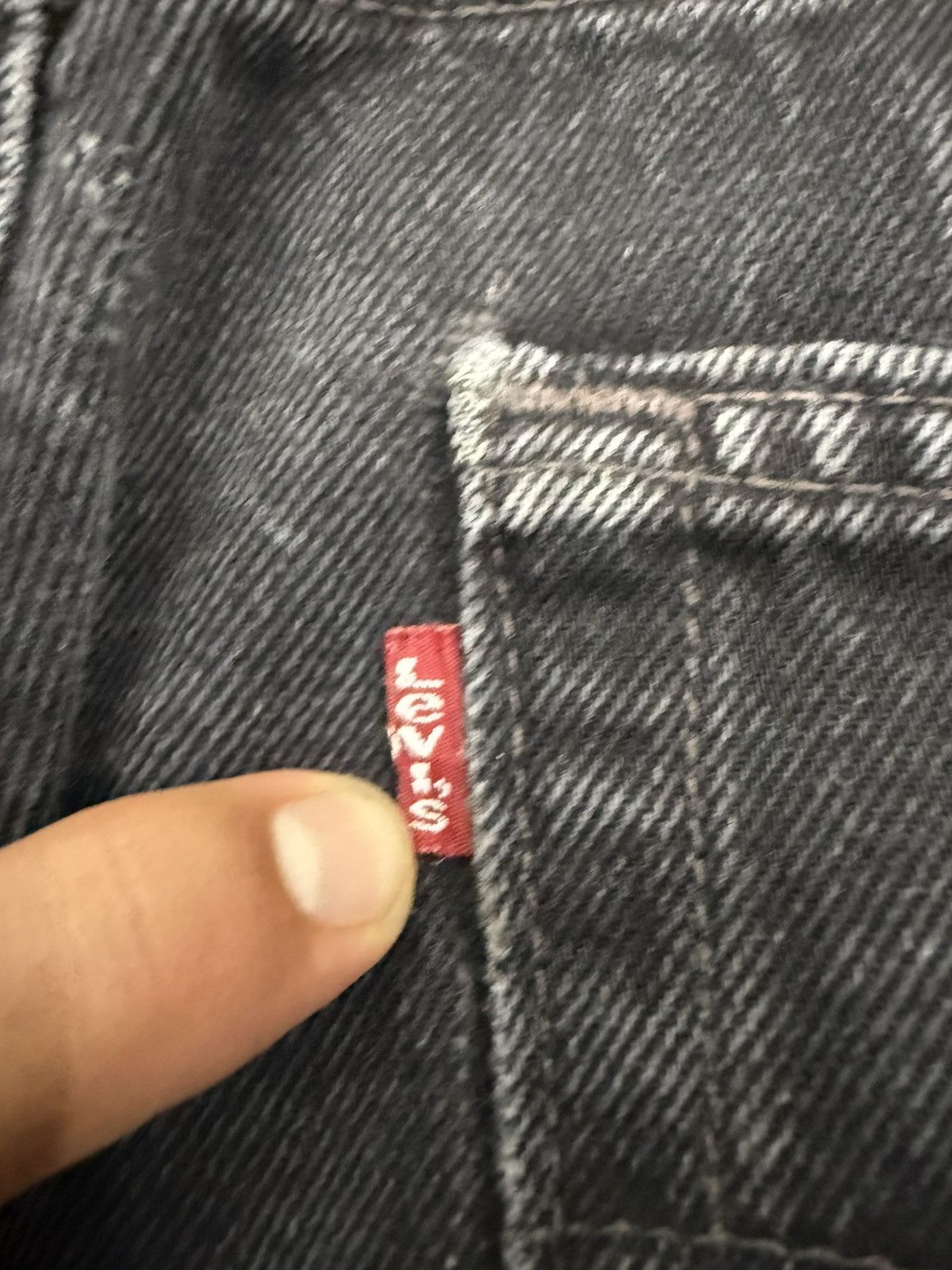 Levi's Vintage Clothing 90’s LEVIS 501 RARE SALVAGE VINTAGE STREETWEAR DENIM PANTS Size US 32 / EU 48 - 7 Thumbnail
