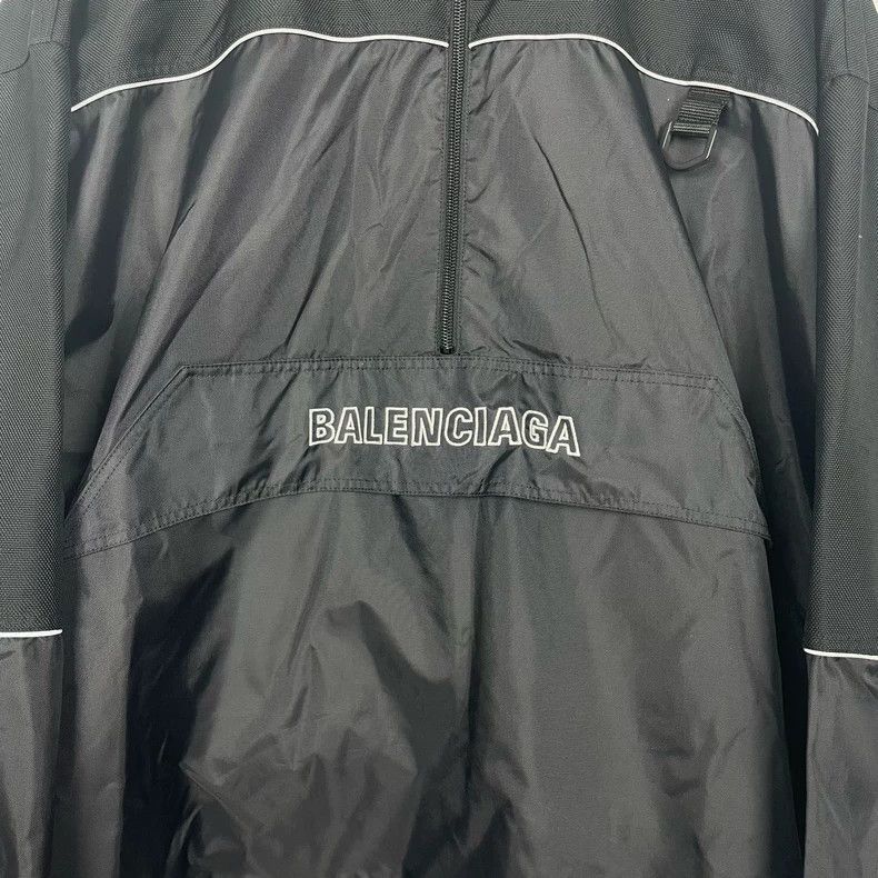 Balenciaga Balenciaga Half-Zip Nylon Jacket-2506 Size US M / EU 48-50 / 2 - 3 Thumbnail