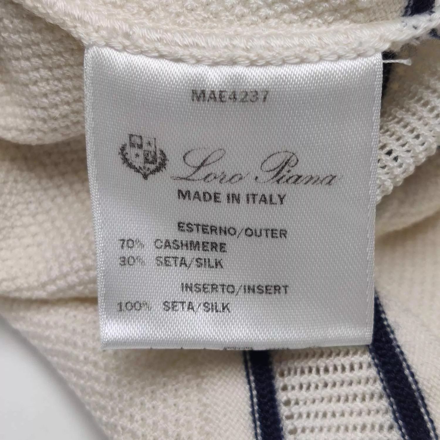 Loro Piana LORO PIANA LP Knit Sweater Size M / US 6-8 / IT 42-44 - 6 Thumbnail