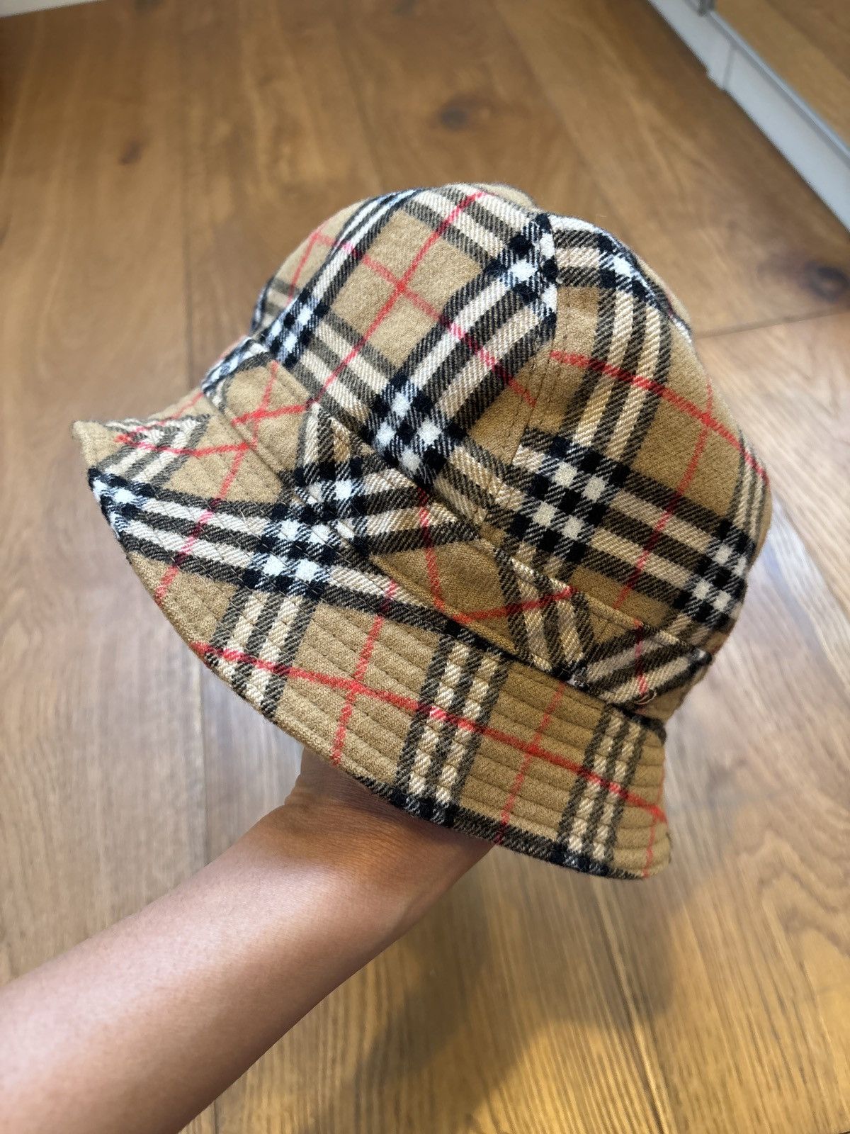 Burberry × Gosha Rubchinskiy Burberry x Gosha Rubchinskiy Bucket Hat Size ONE SIZE - 3 Thumbnail