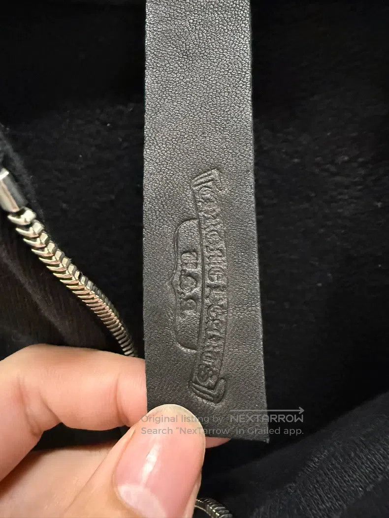Chrome Hearts CHROME HEARTS Size M Sanskrit embroidered black half zipper Size US M / EU 48-50 / 2 - 4 Thumbnail