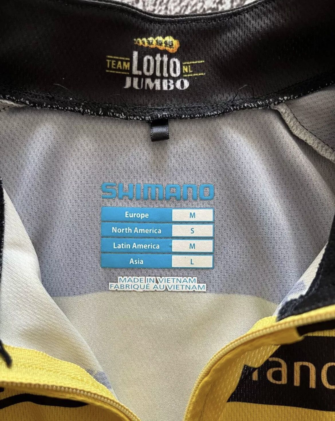 Lotto Sport Shimano Team Lotto Velo Jacket Shirt Size M Size US M / EU 48-50 / 2 - 8 Thumbnail