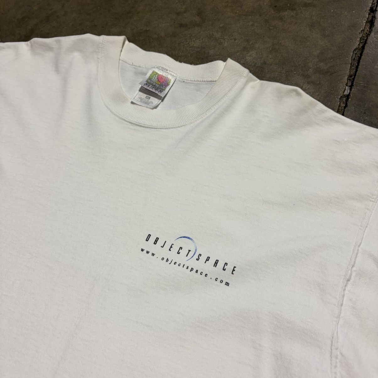Fruit Of The Loom Vintage ObjectSpace Internet Startup Dot Com Graphic T shirt Size US XL / EU 56 / 4 - 4 Thumbnail