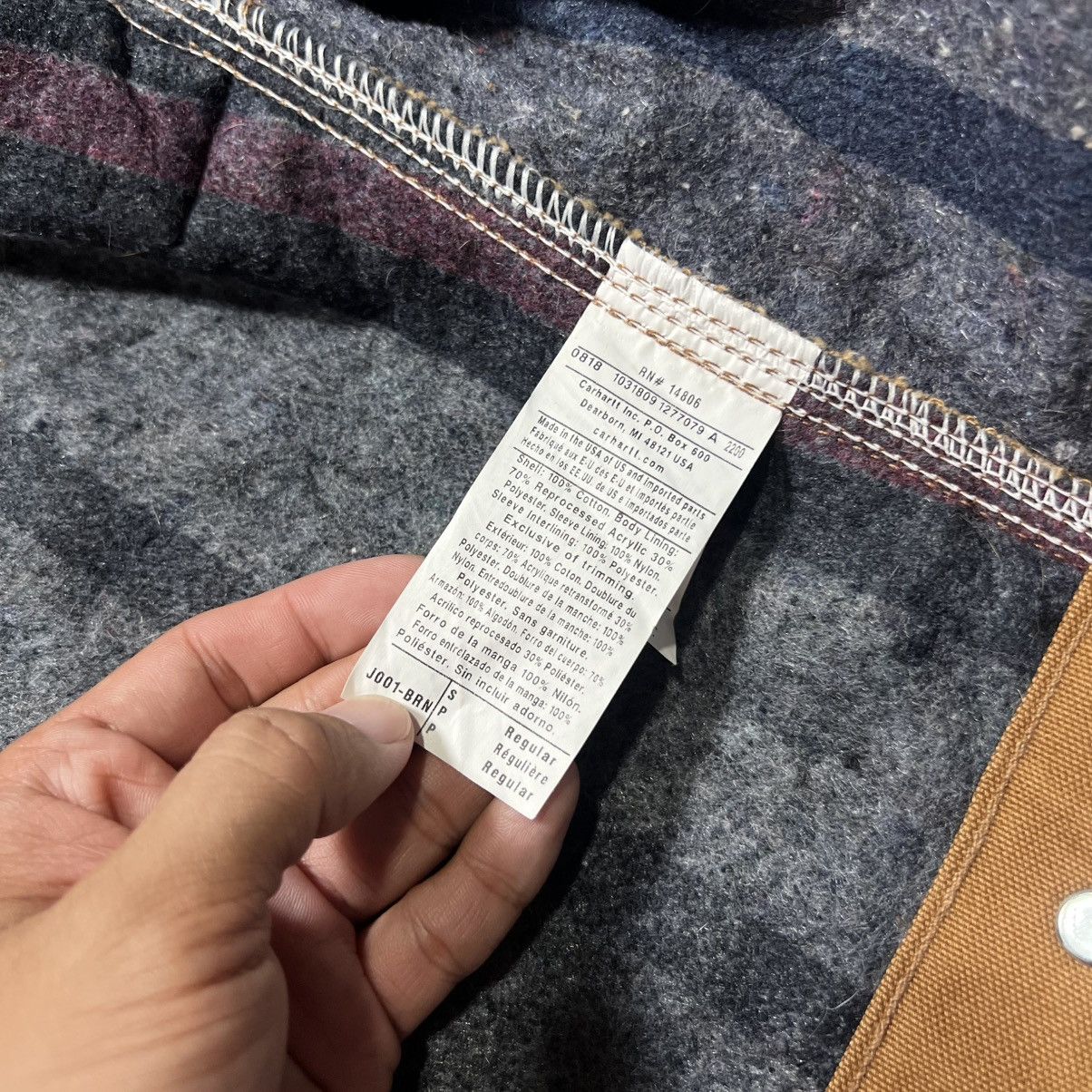 Carhartt Carhartt Detroit Jacket J001 Size US S / EU 44-46 / 1 - 8 Thumbnail